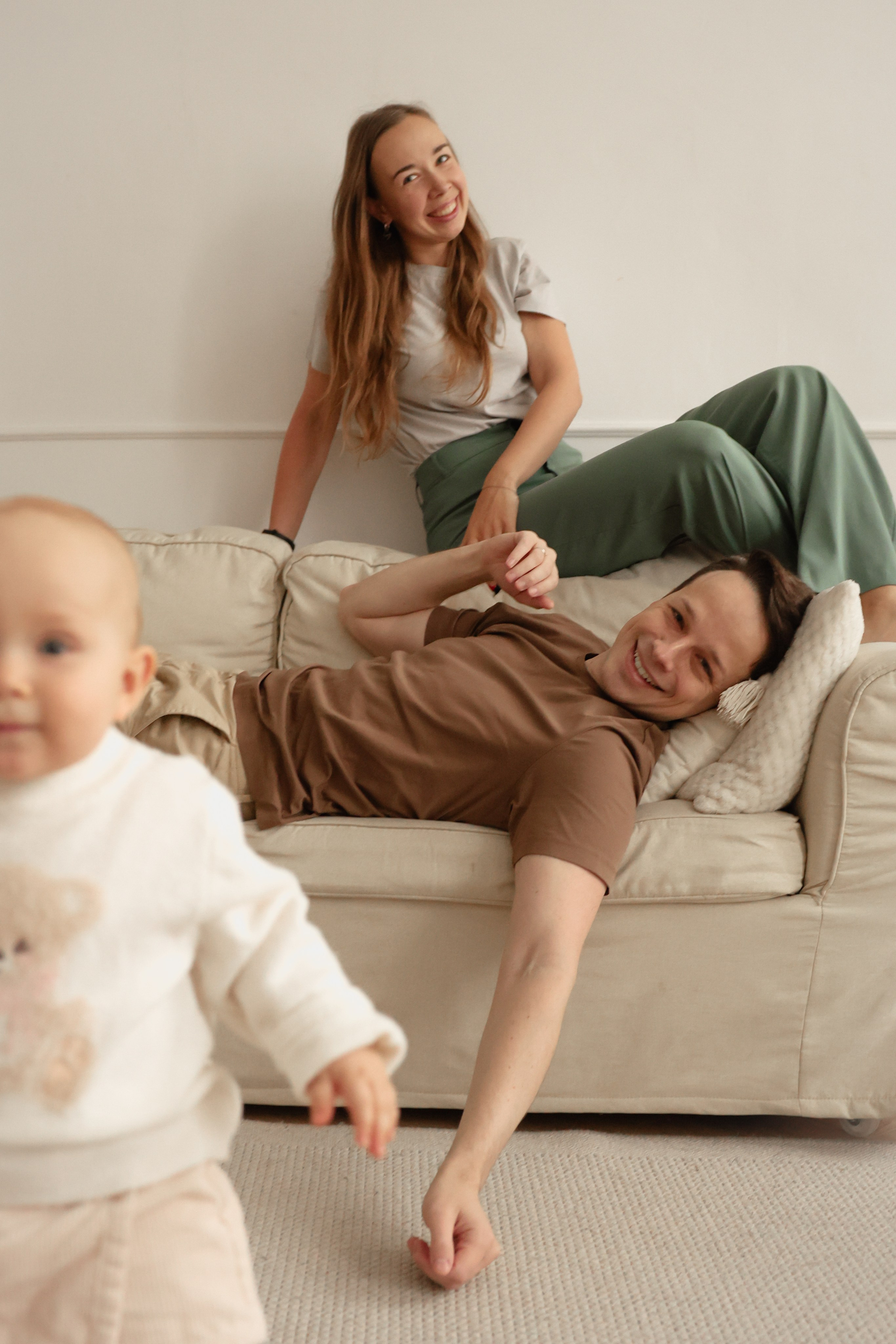 Малышка Ми с родителями. Ваш семейный newborn и lifestyle фотограф в СПБ Наталья Журавлева