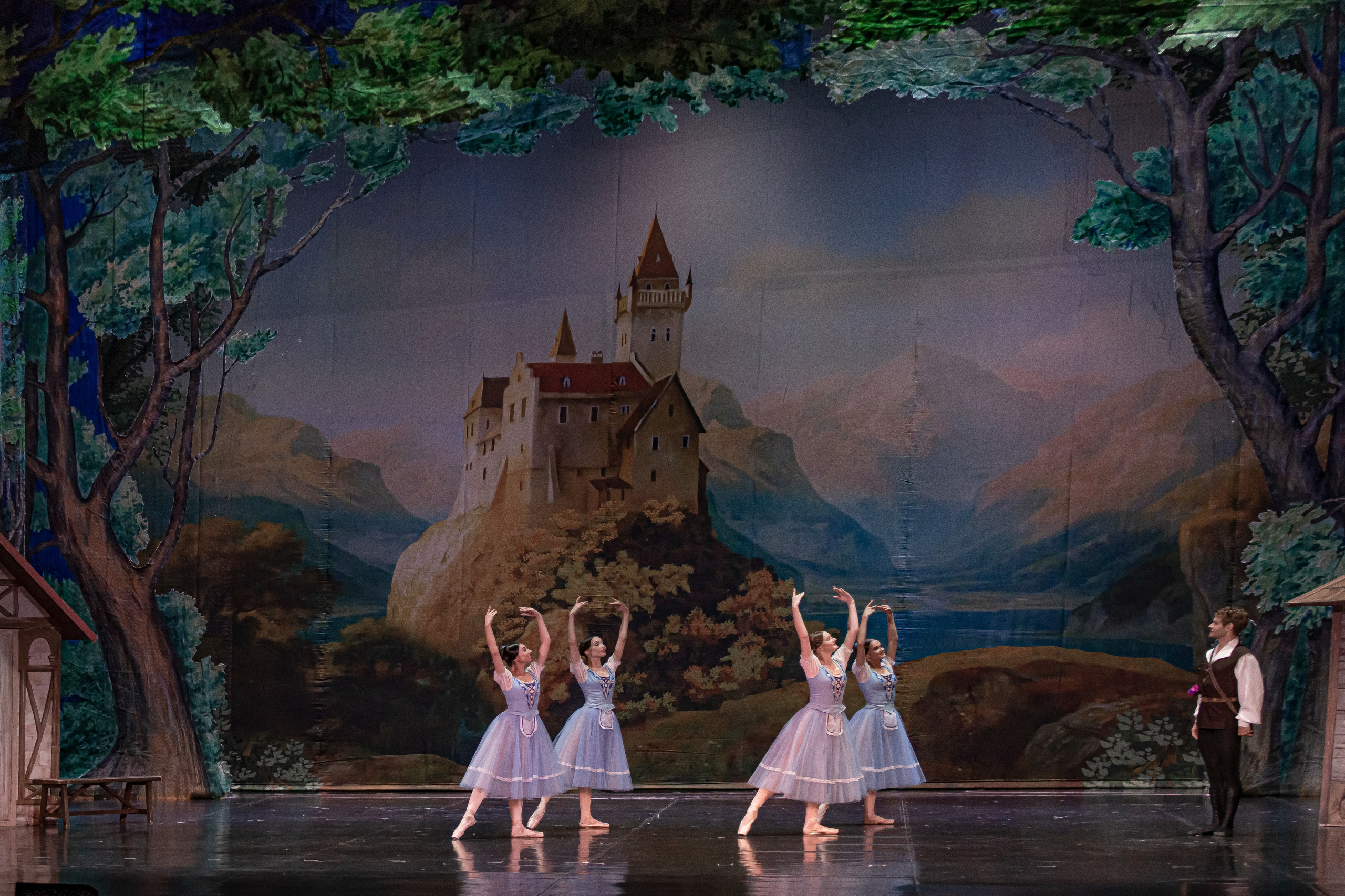 Жизель балет Марийского театра оперы и балета на сцене Зимнего театра. Фотограф в Сочи Юрий Шептаев