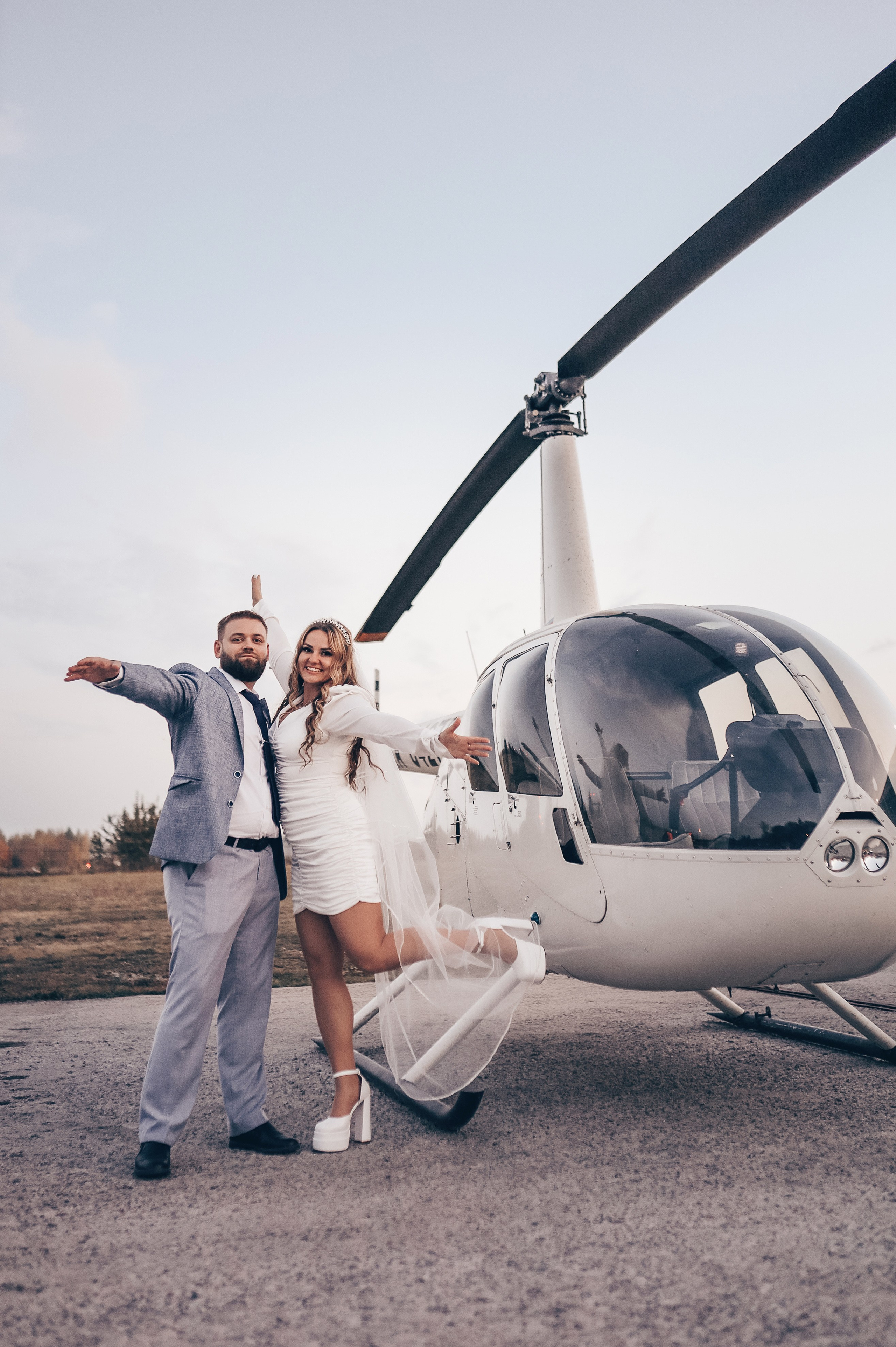 Парк Царицыно, ресторан, вертолет. Визуал для эспертов и блогеров