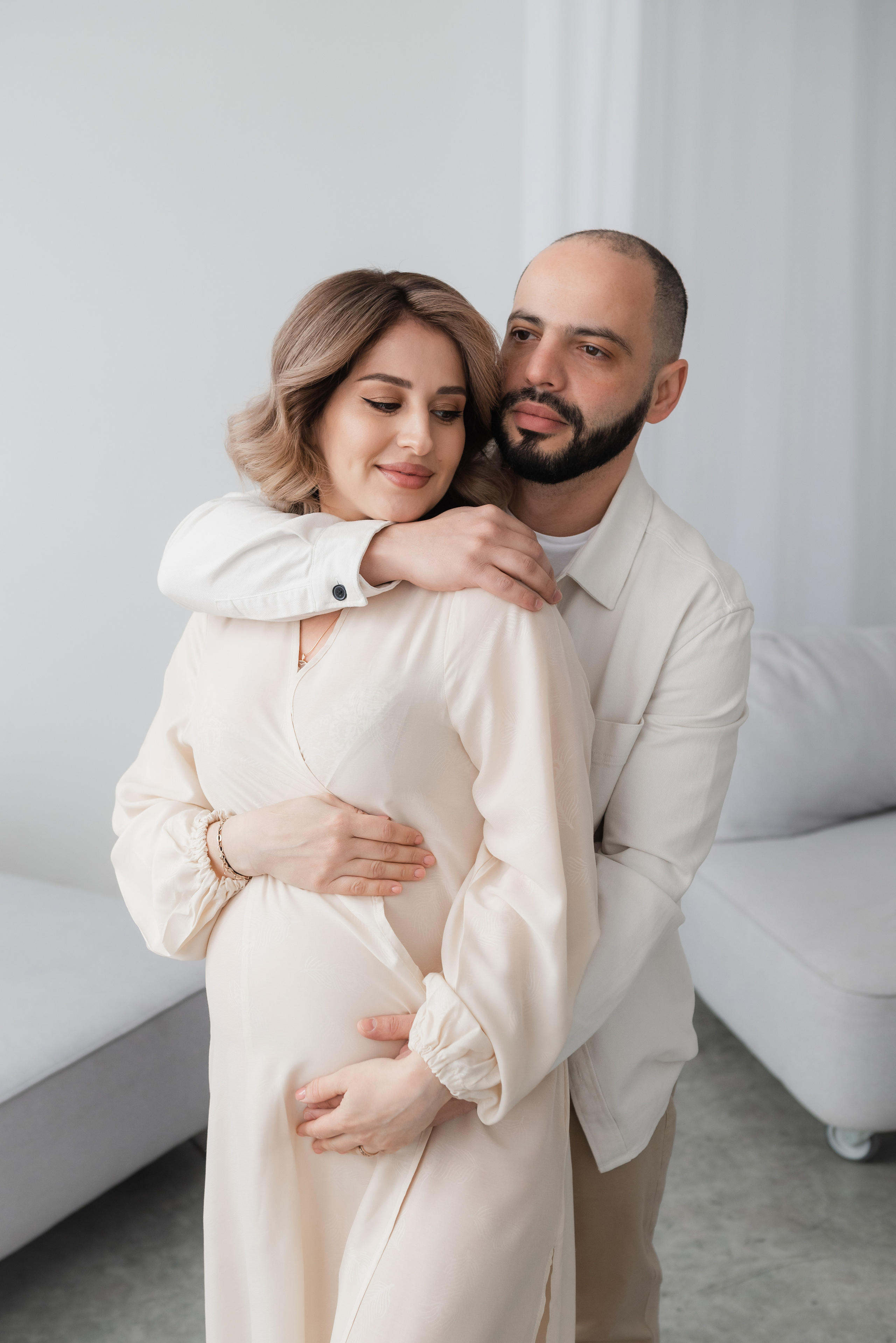 Лианна с мужем в ожидании малыша. Семейный фотограф Ирина Сгибнева