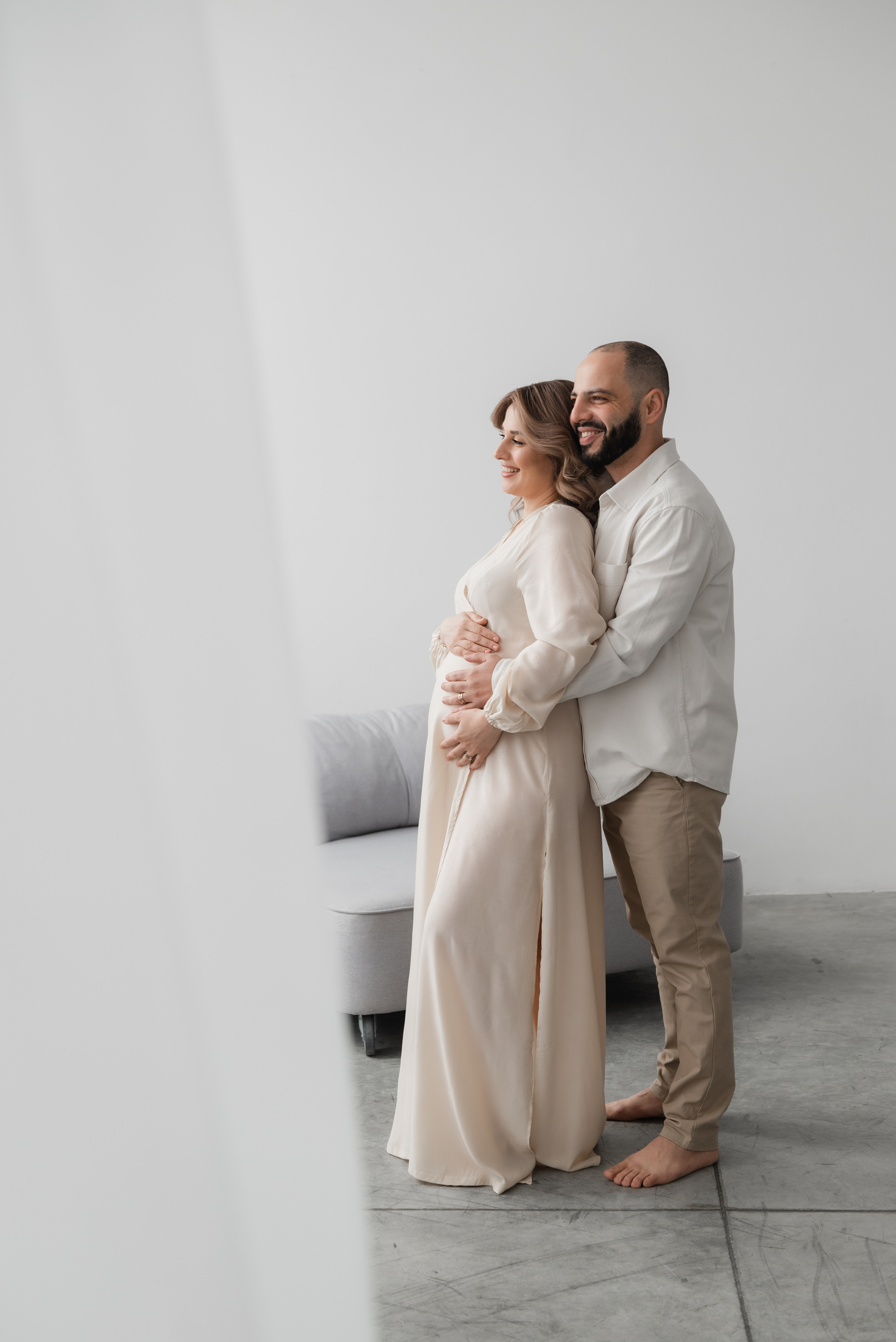 Лианна с мужем в ожидании малыша. Семейный фотограф Ирина Сгибнева