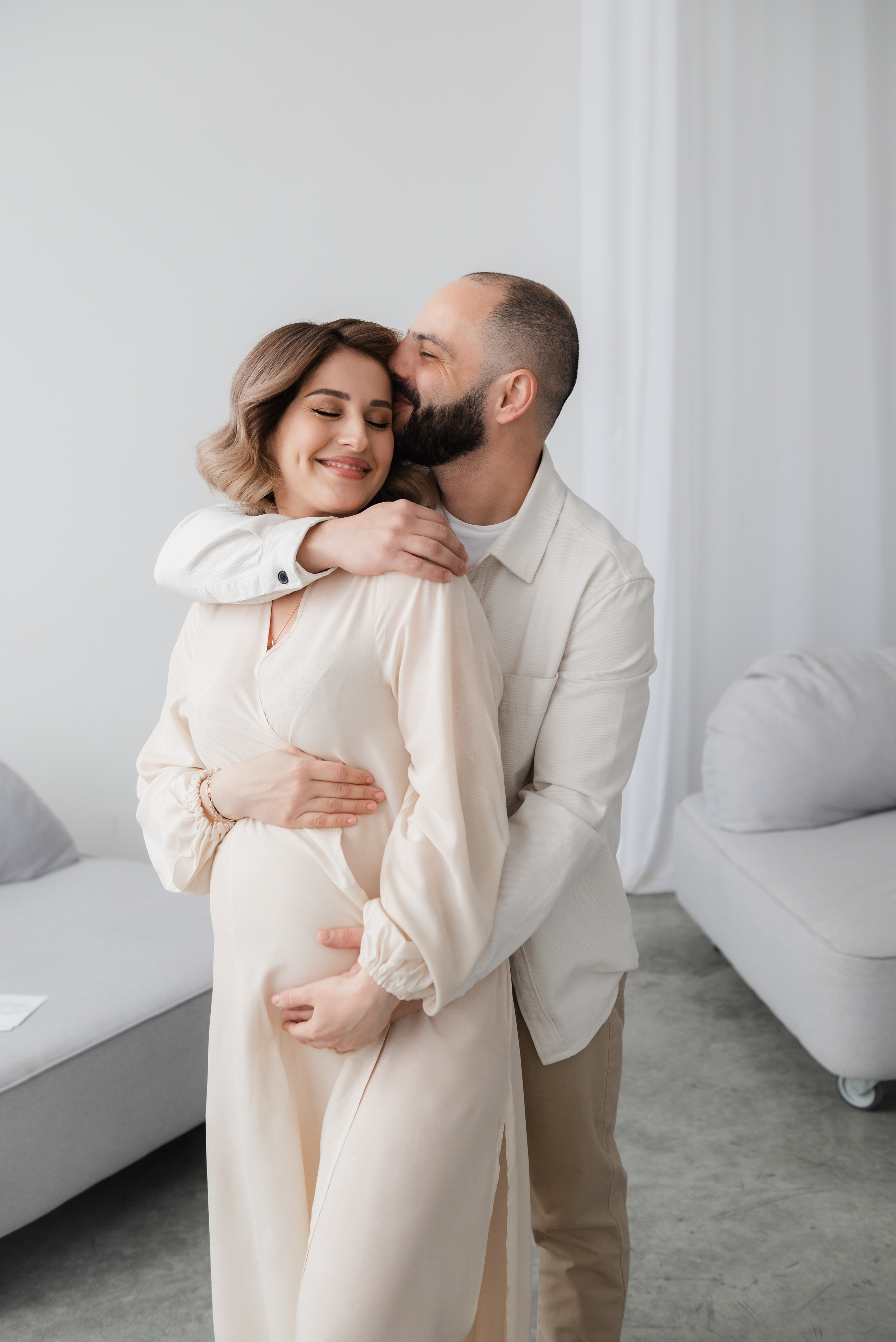 Лианна с мужем в ожидании малыша. Семейный фотограф Ирина Сгибнева