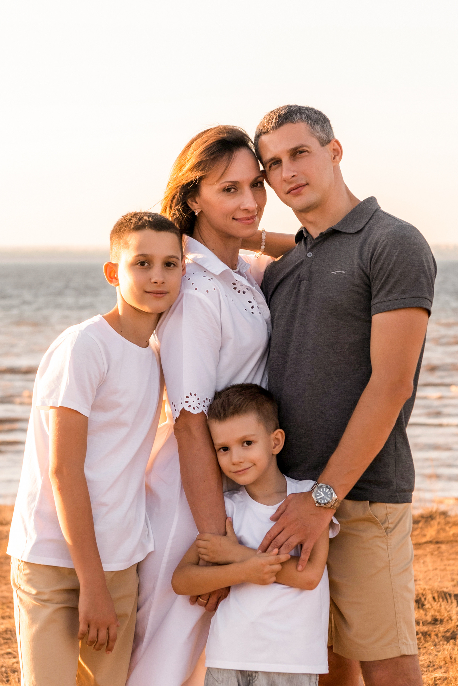 Сергей Оксана Иван и Егор. Семейный фотограф Ирина Сгибнева