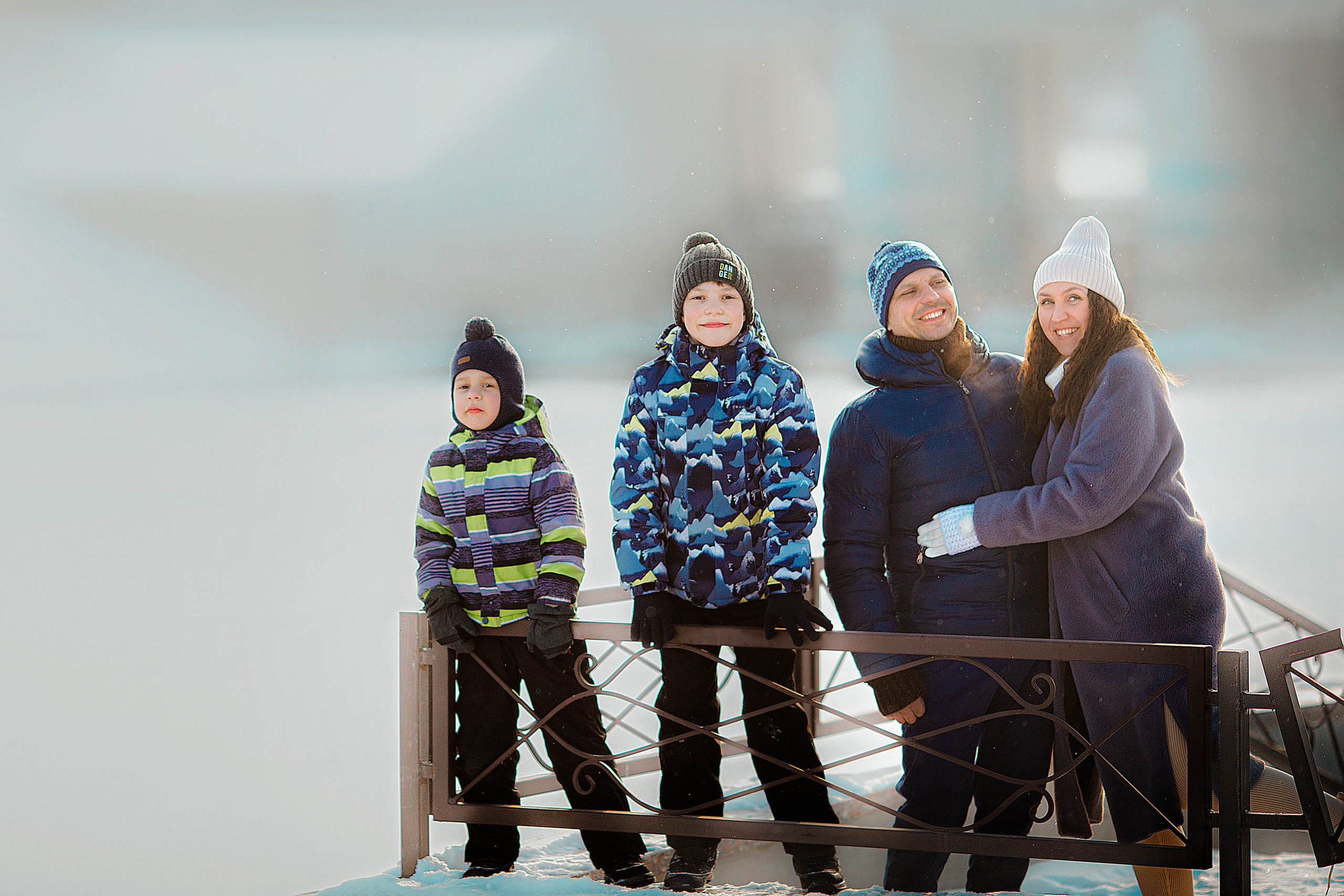 Семейная фотосессия. Люба и ее мужчины. Фотограф в Москве Оксана Цехмистер