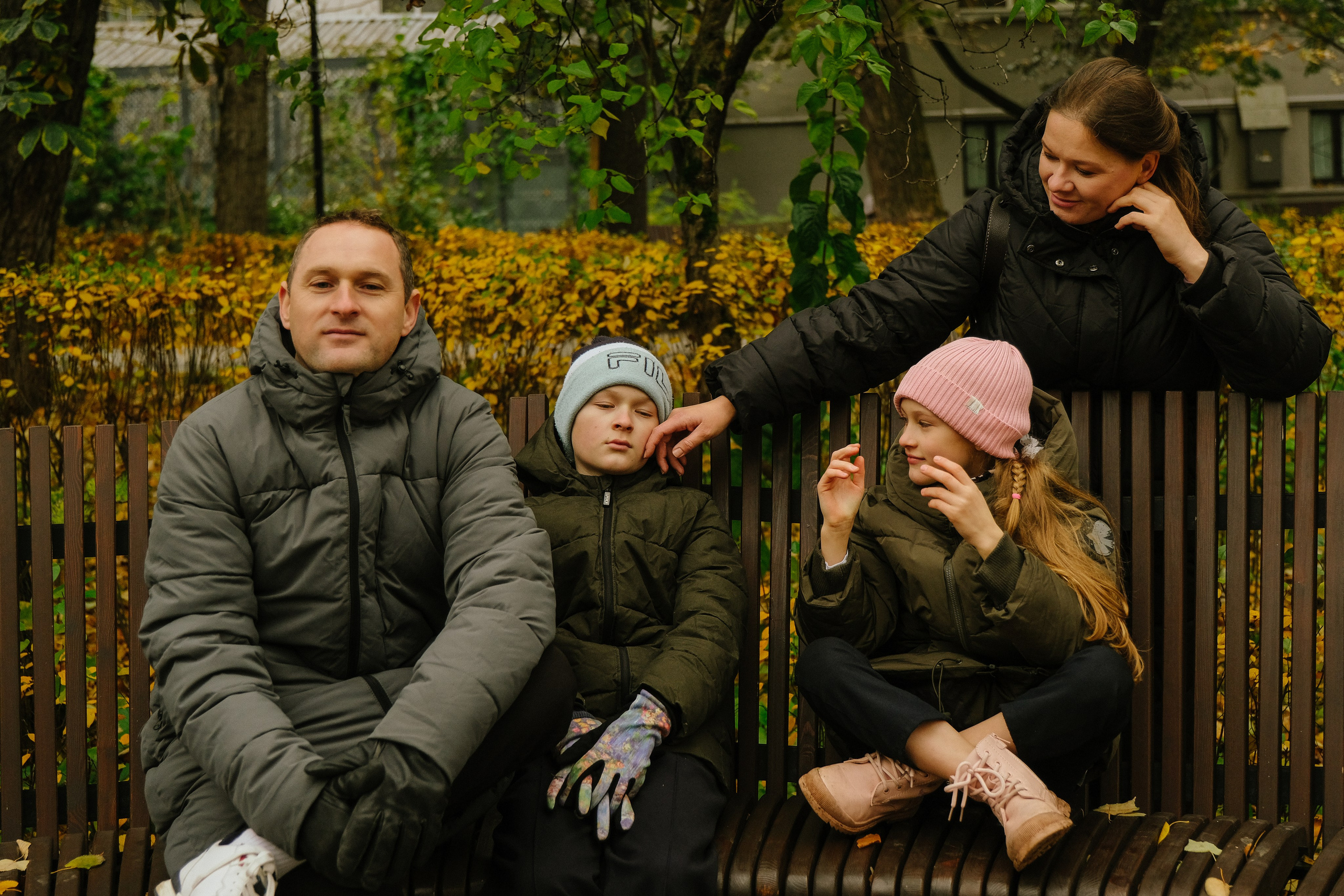 Галя и её семья. Фотограф в Москве