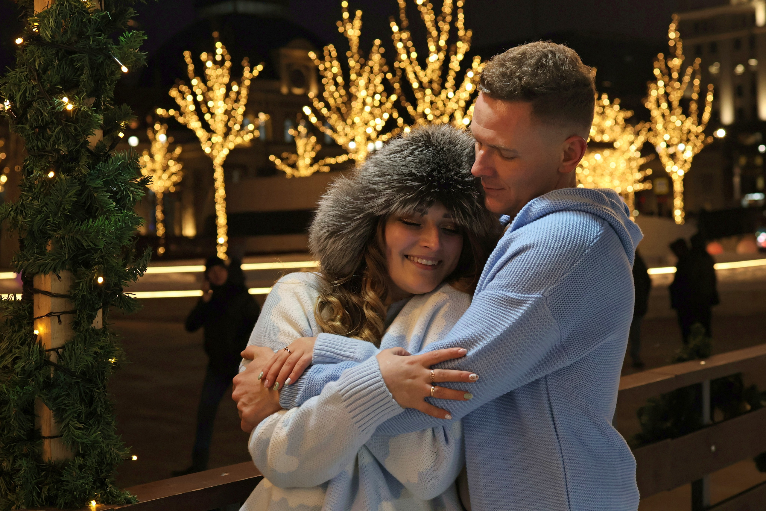 Фотосъёмка пары на катке. Спортивный и репортажный фотограф Ермакова Светлана