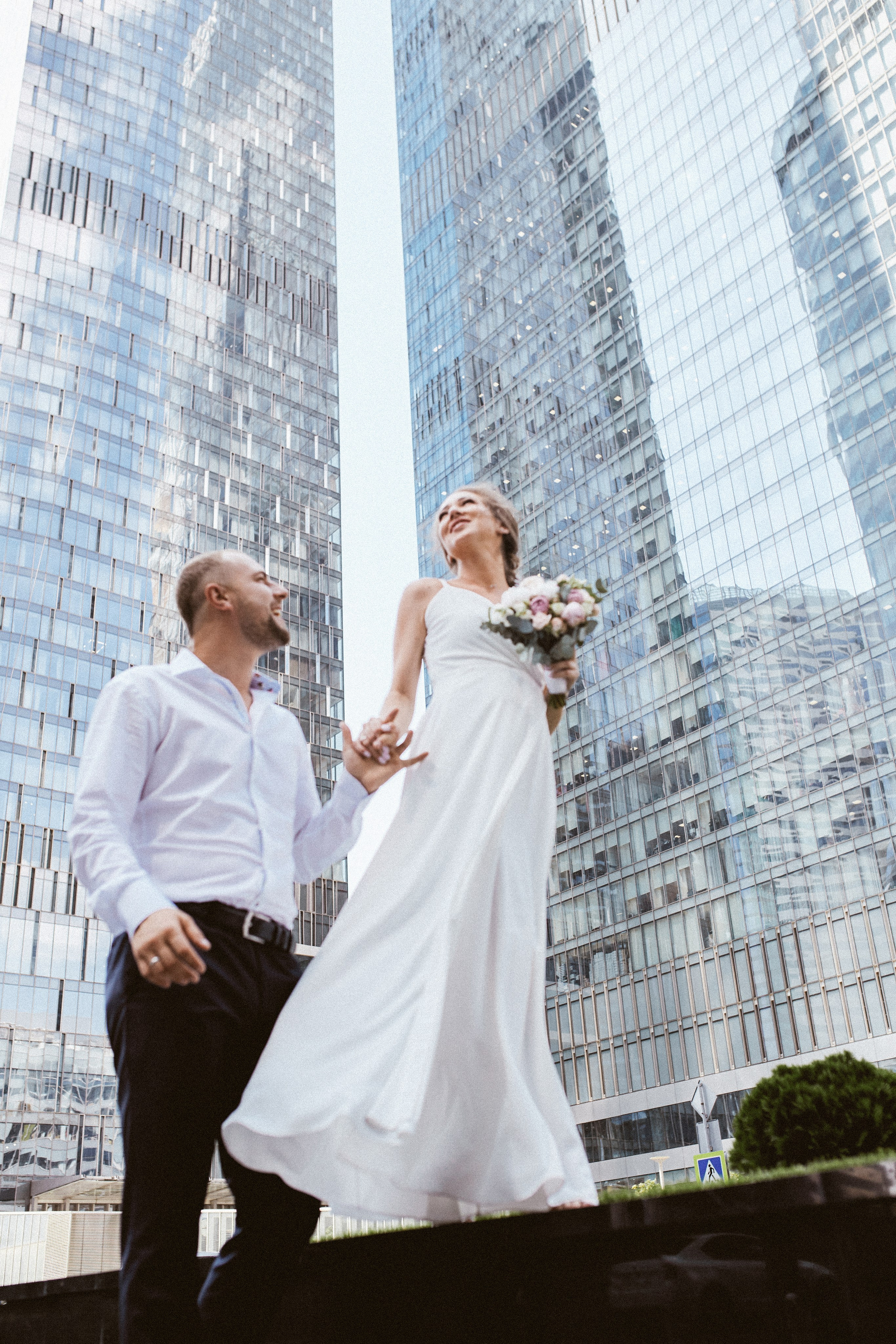 Свадьба в Сити. Портретный фотограф в Москве Мария Варлей