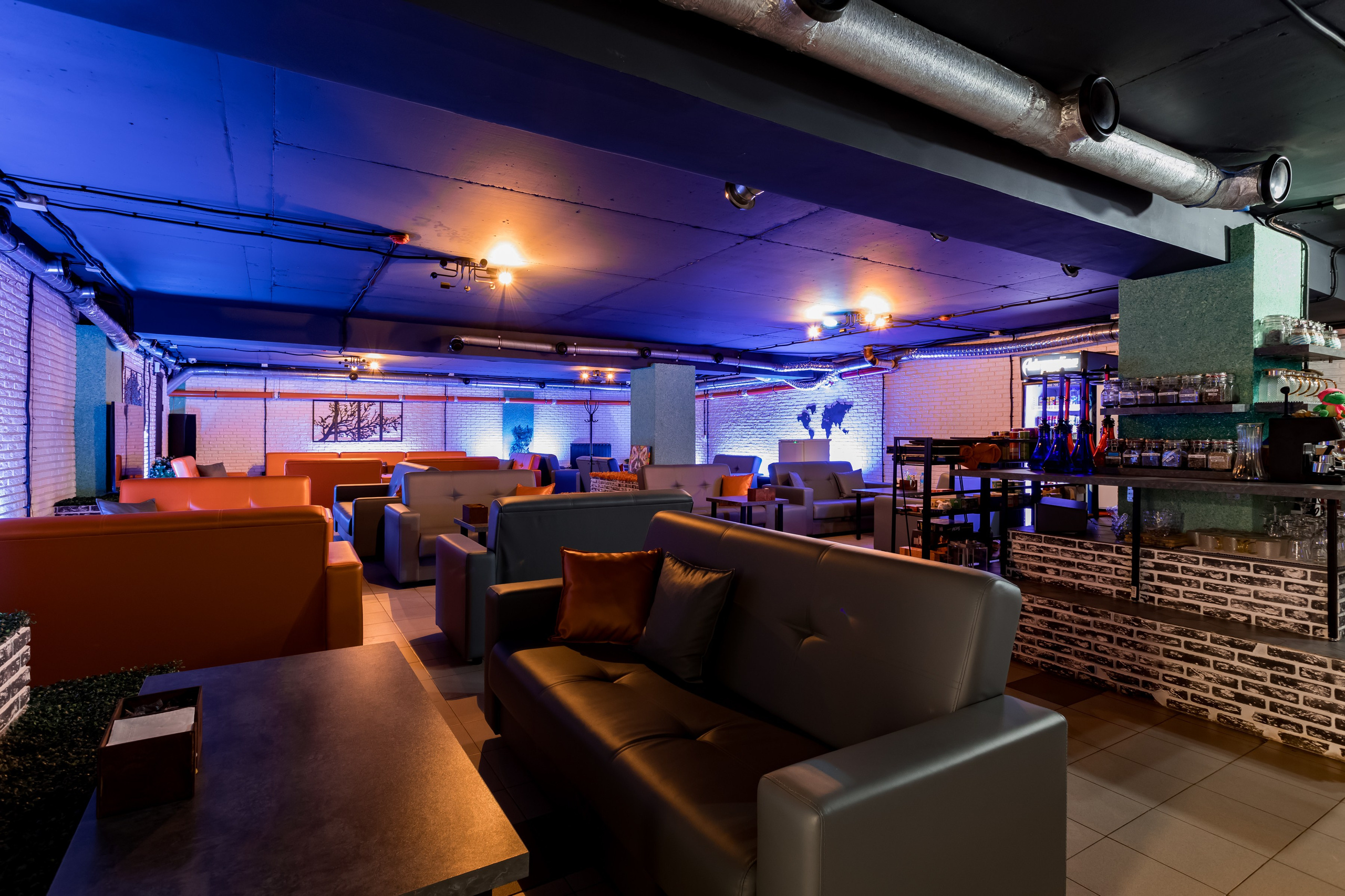 Центр паровых коктейлей Апельсин Лаунж. Интерьеры, Контент, Портреты | Фотограф в Москве Дани Терно