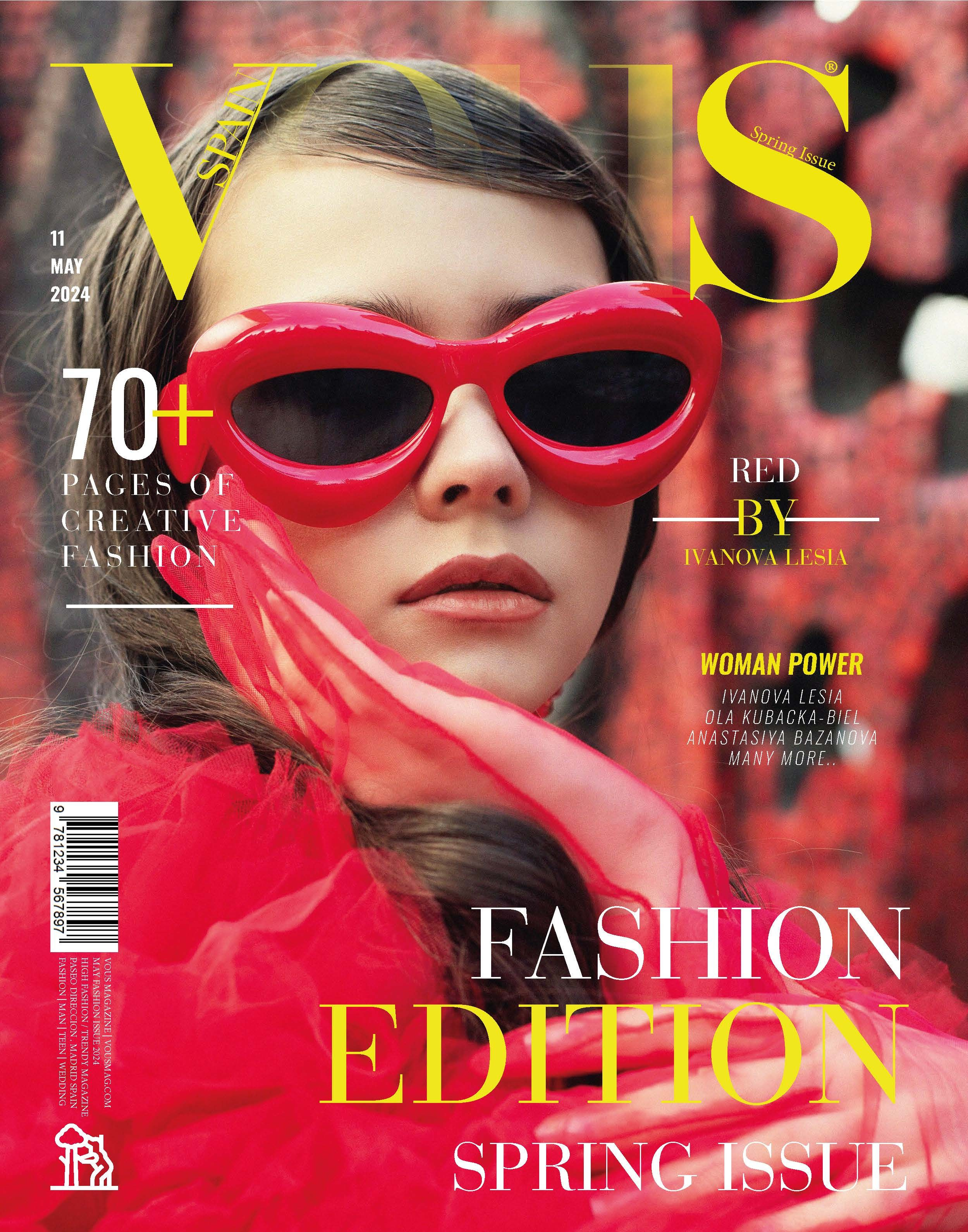 обложка журнала VOUS