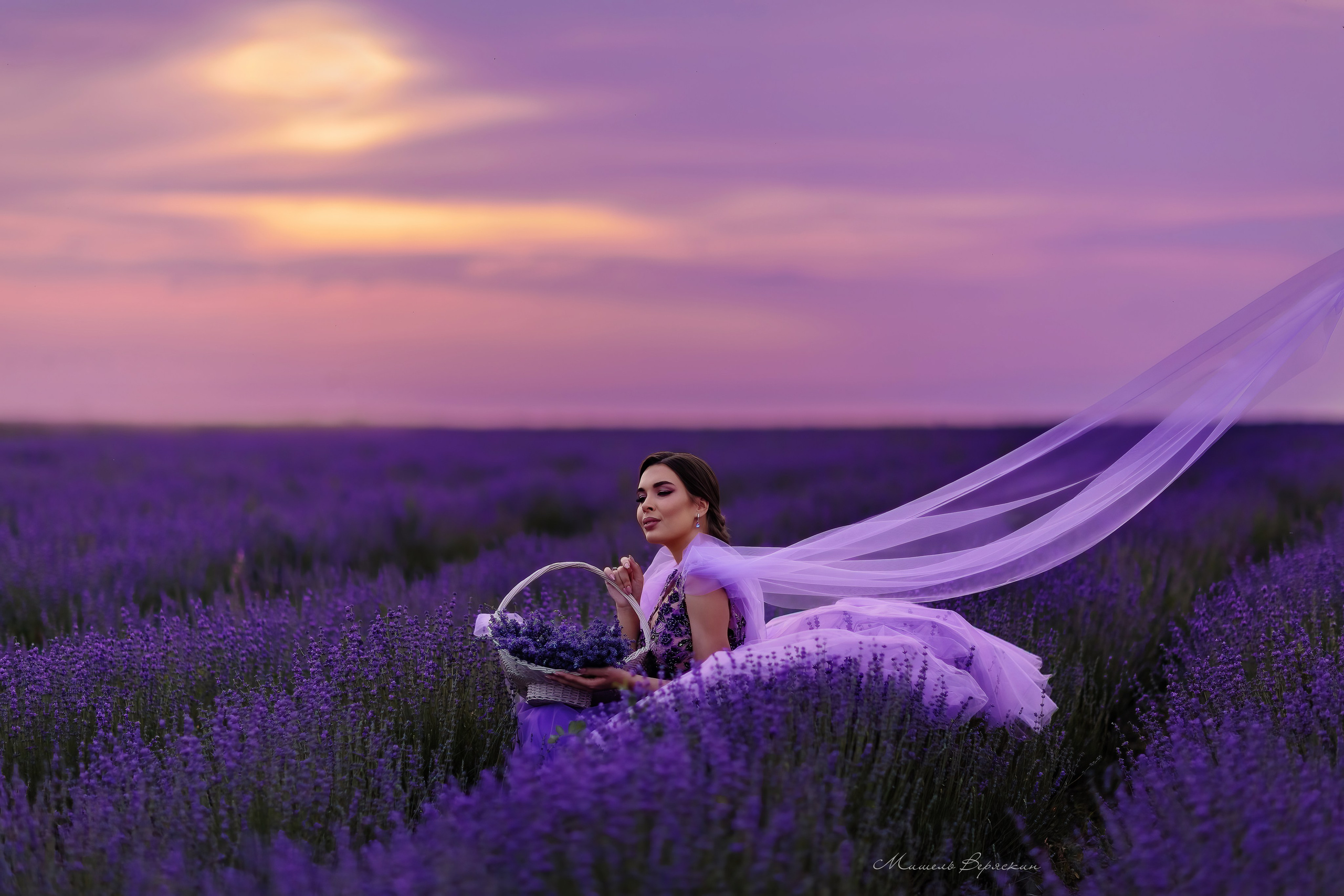 Лавандовая фотосессия