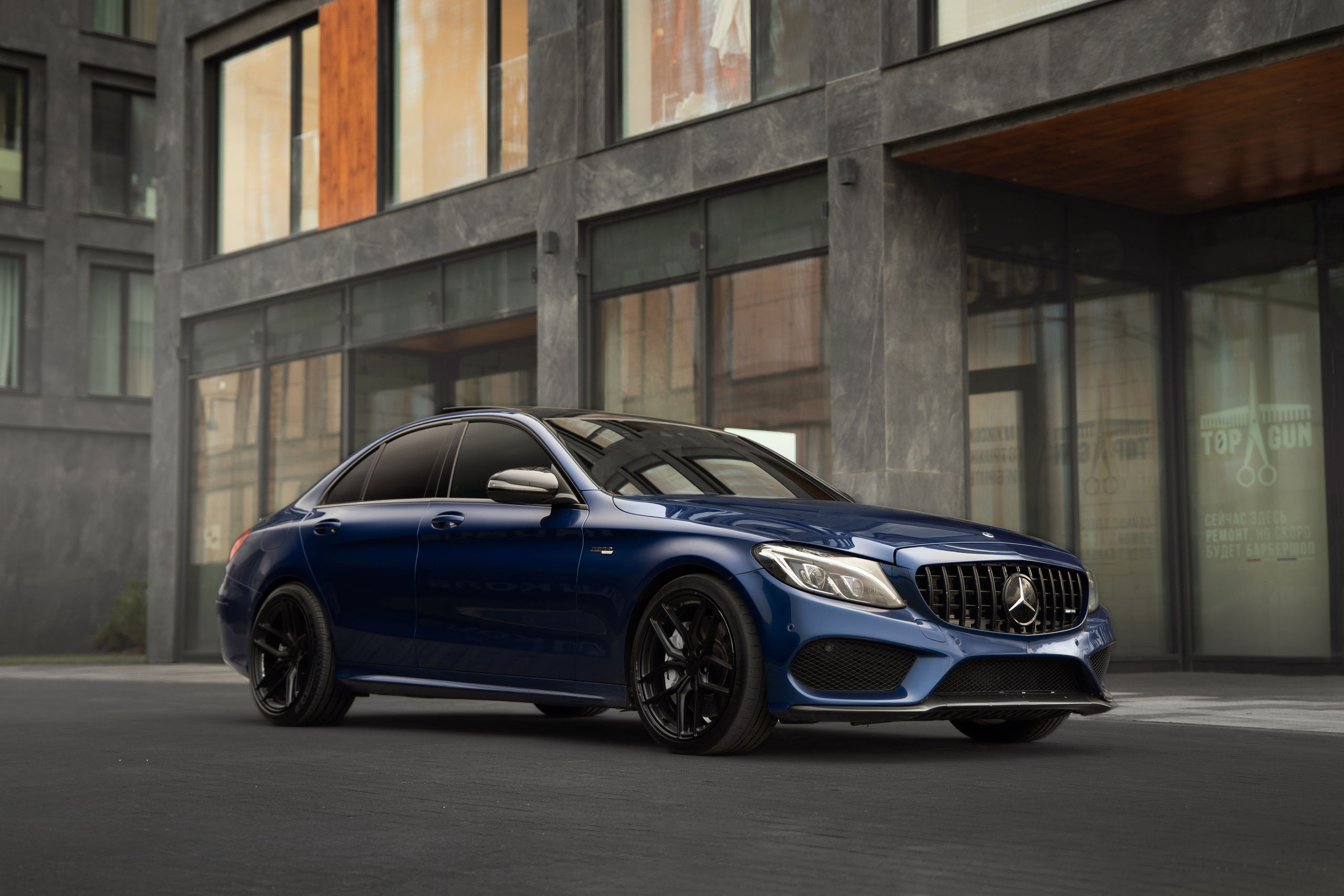 Mercedes Benz C43. Автомобильный фотограф Светлана Усова