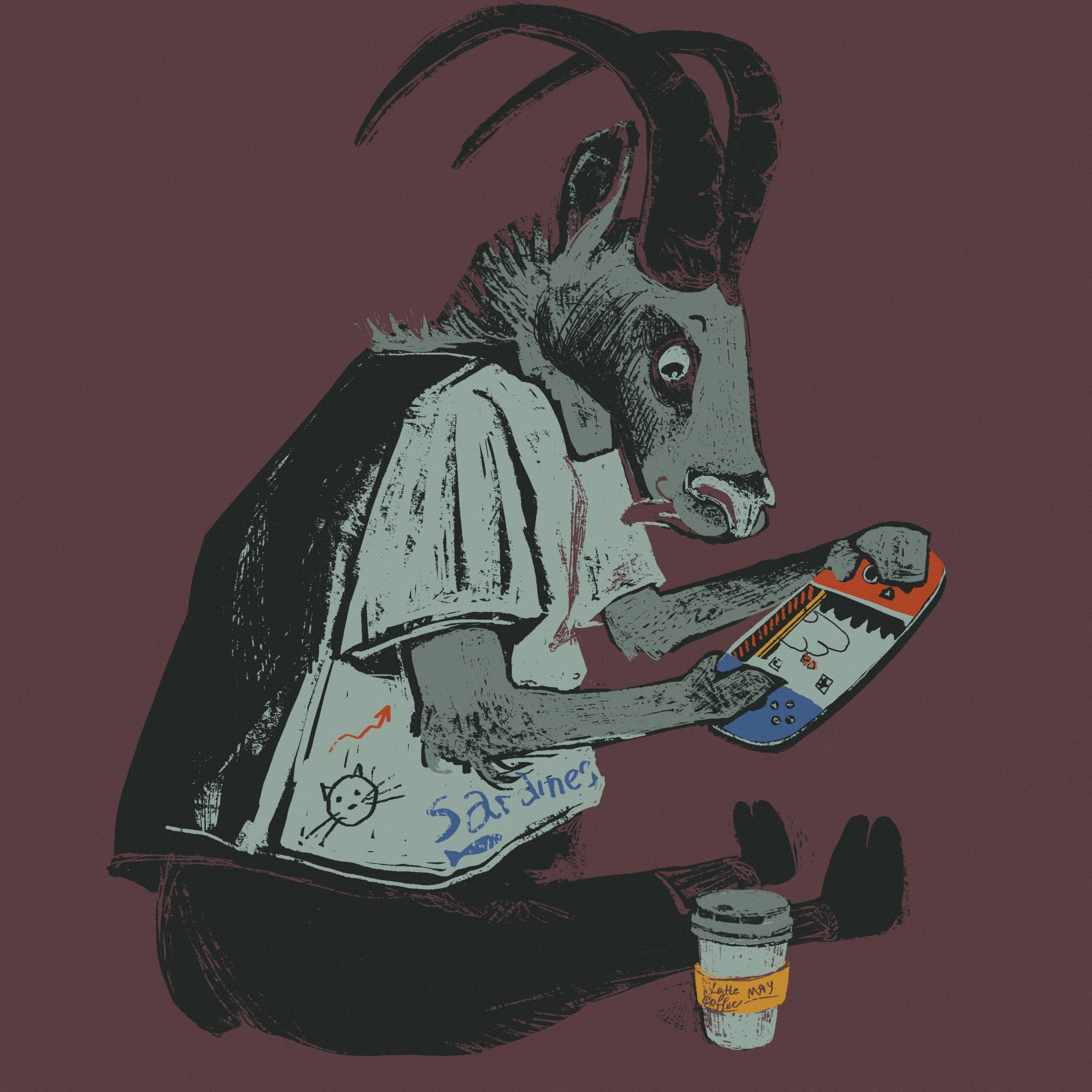 Peactober 2024. Детская иллюстрация 