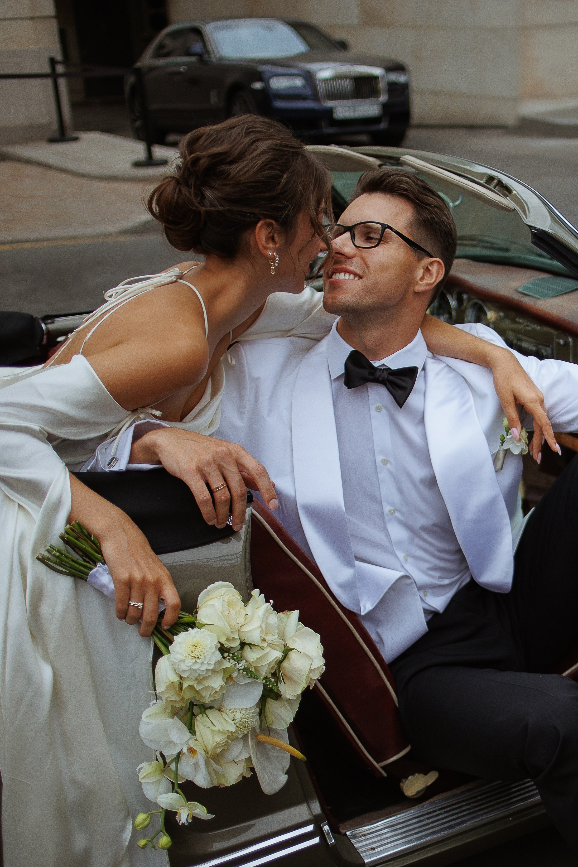 Ретро машина Анна и Владислав. Марковкина КрисТина