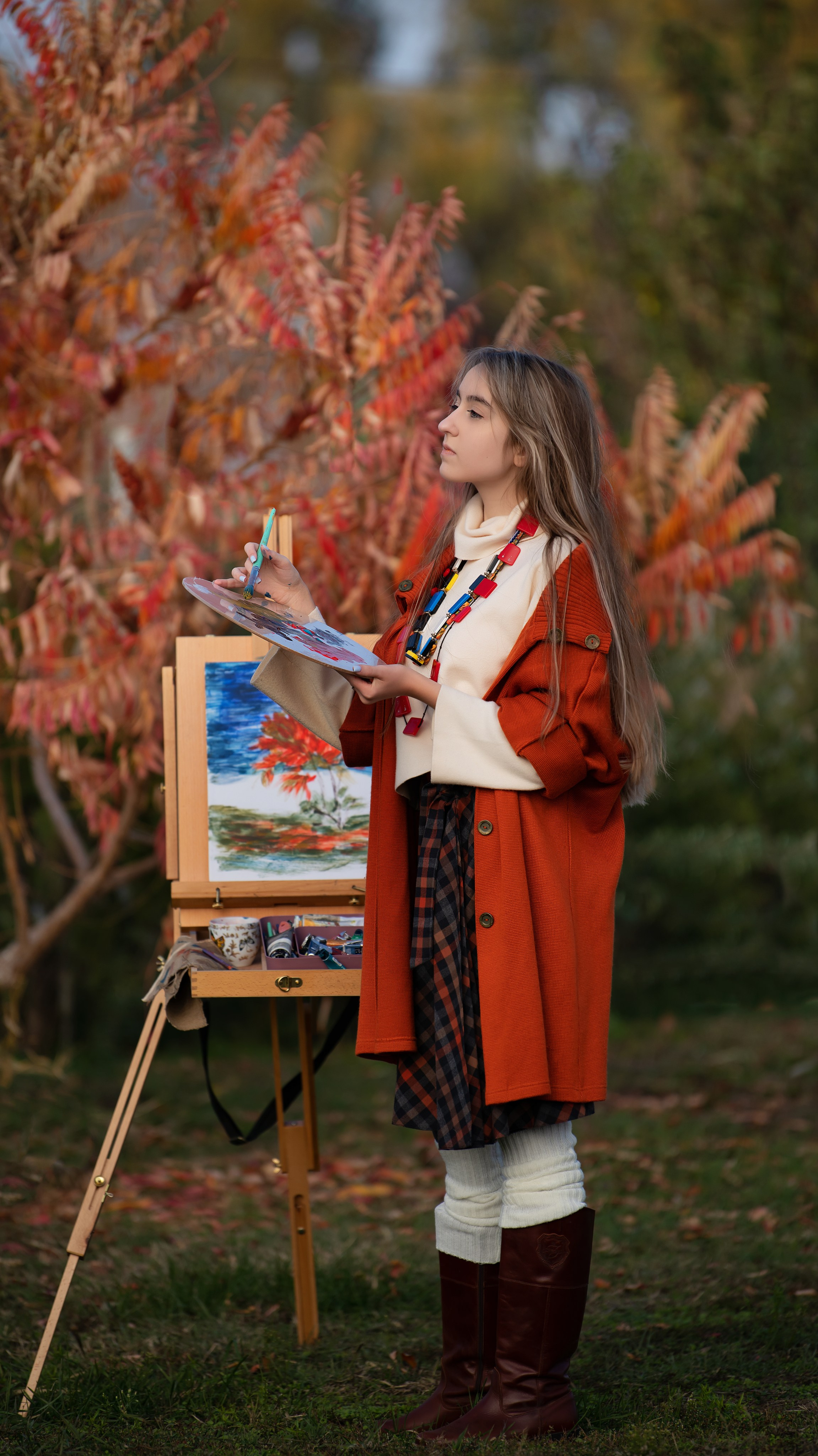 Ты рисуешь, а я рисую тебя и оба мы художники. Главная