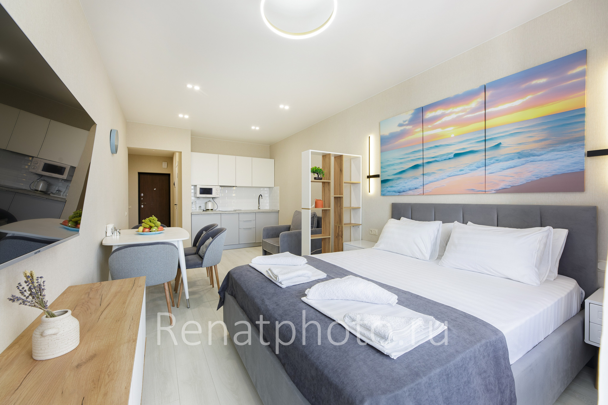 Renatphoto-Профессиональная фотосъемка номеров в отелях. Профессиональная фотосъёмка интерьеров, предметная фотосессия еды для меню г. Анапа