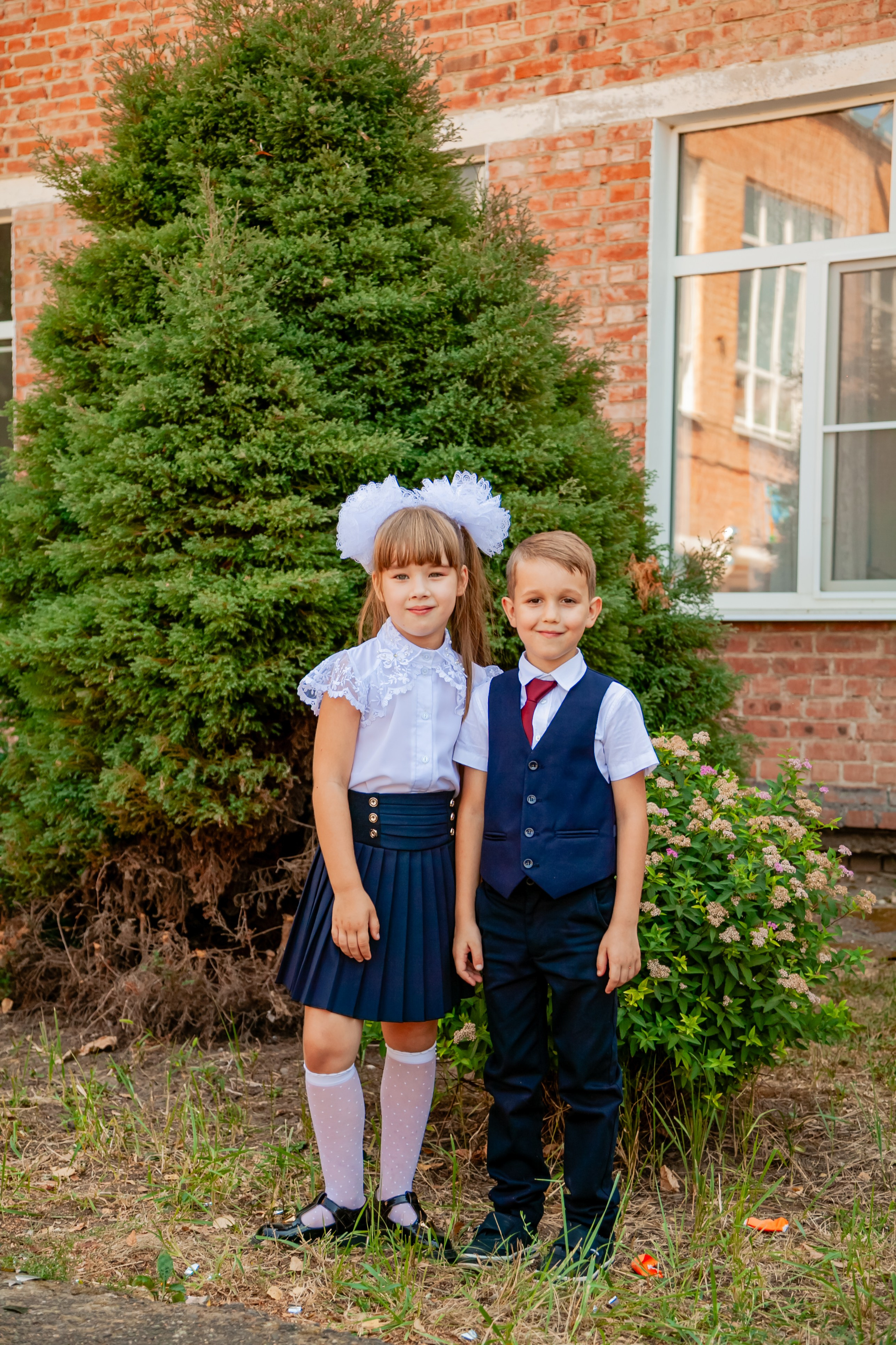 1 сентября линейка. Свадебный и семейный фотограф в Армавире
