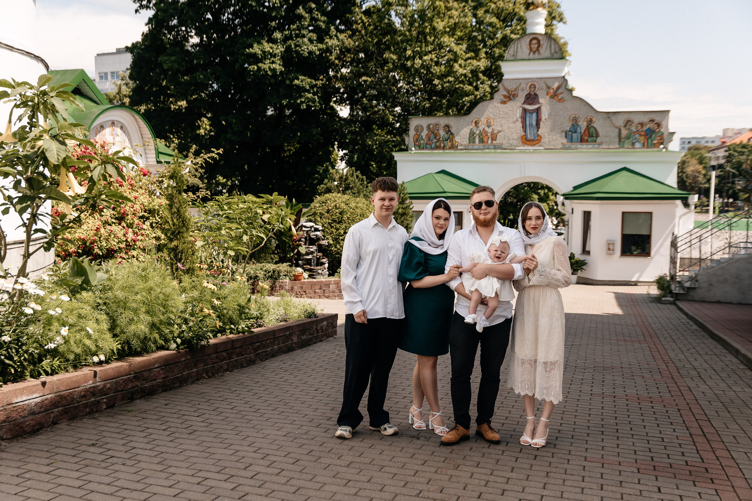 Крещение Адель. Семейный фотограф Минск Усова Ольга