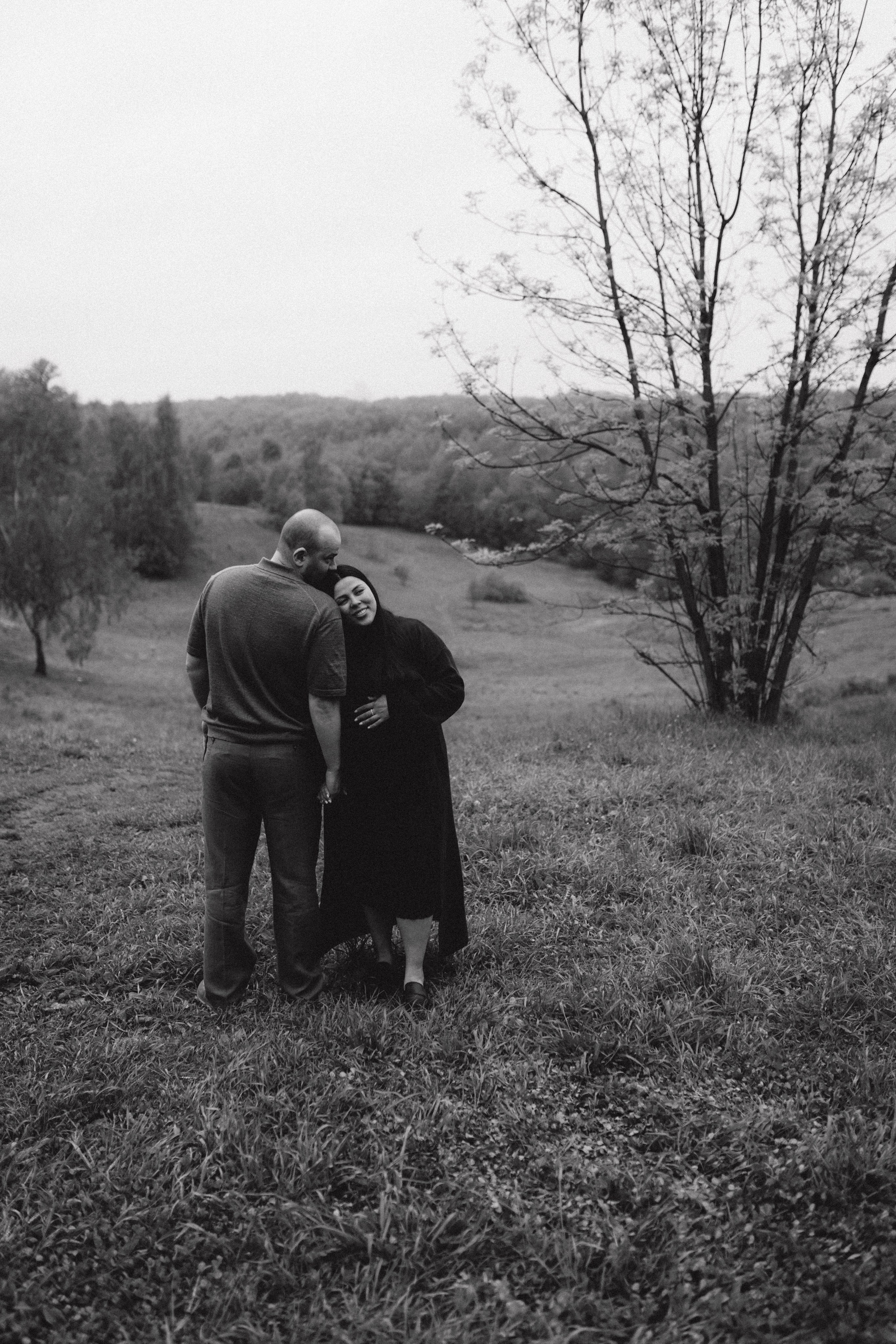Беременная фотопрогулка Ксюши и Кости. Семейный фотограф в Москве и Люберцах Юлия Гуськова