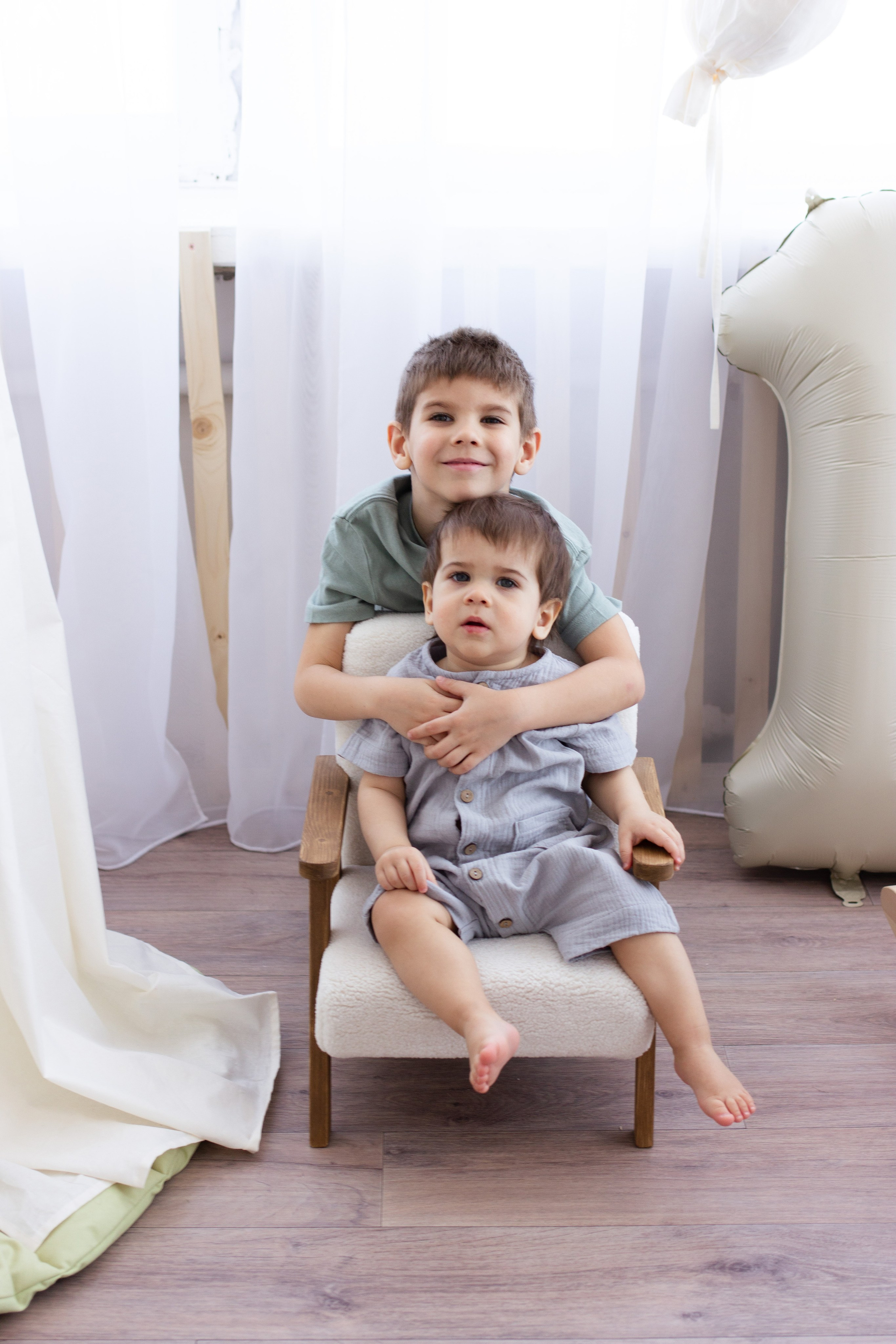 Федя 1 годик. Newborn-barykina.ru