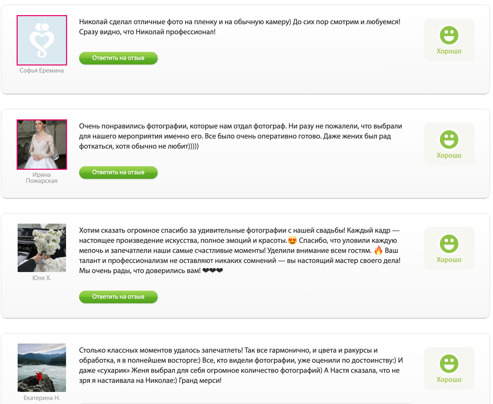 Фотограф Абрамов. Подрядчики и друзья сети свадебных площадок House for wedding