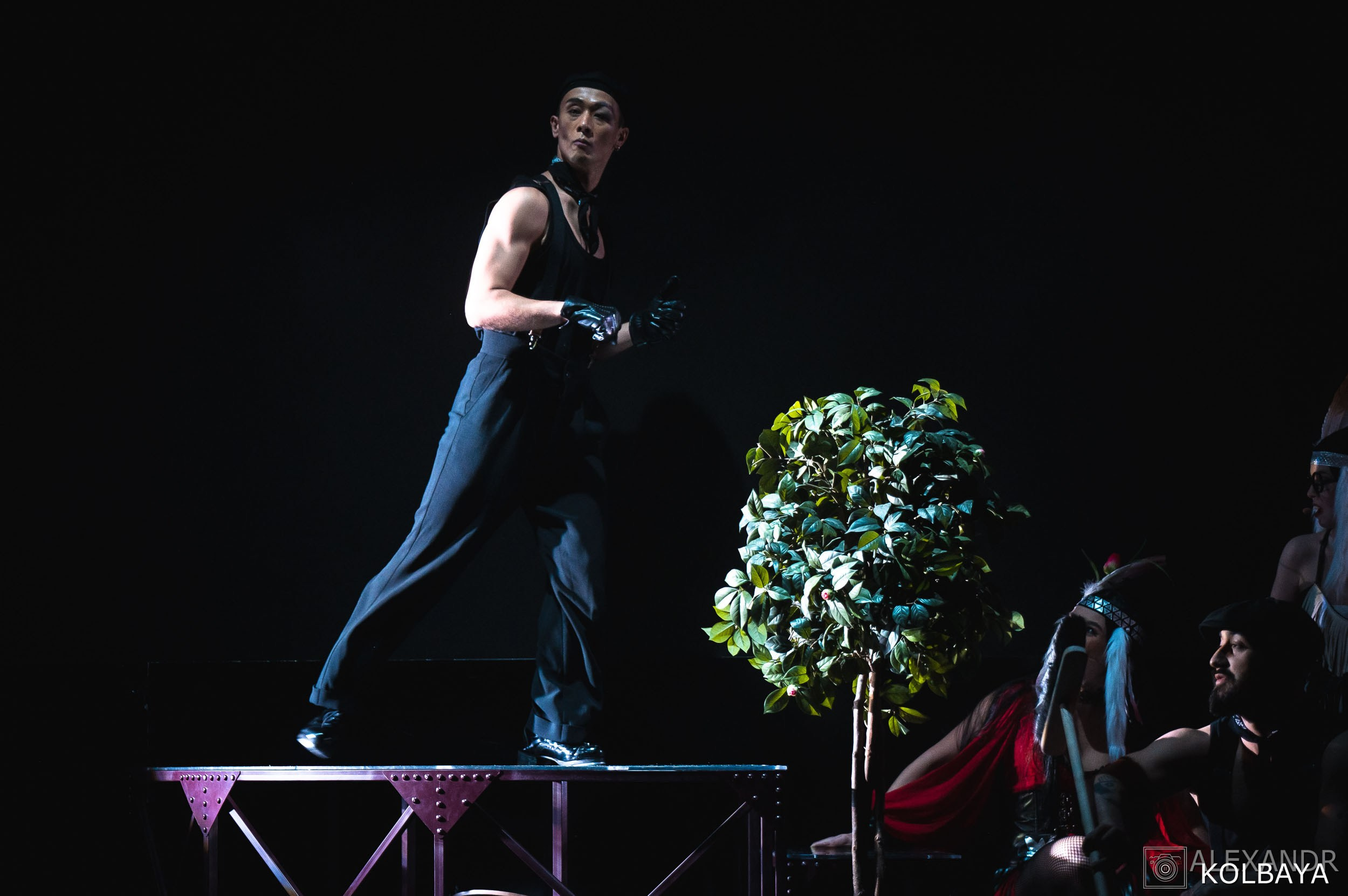 Фотографии со спектакля «Привет, я тетя Чарли». Концертный и театральный репортажный фотограф в Москве Александр Колбая