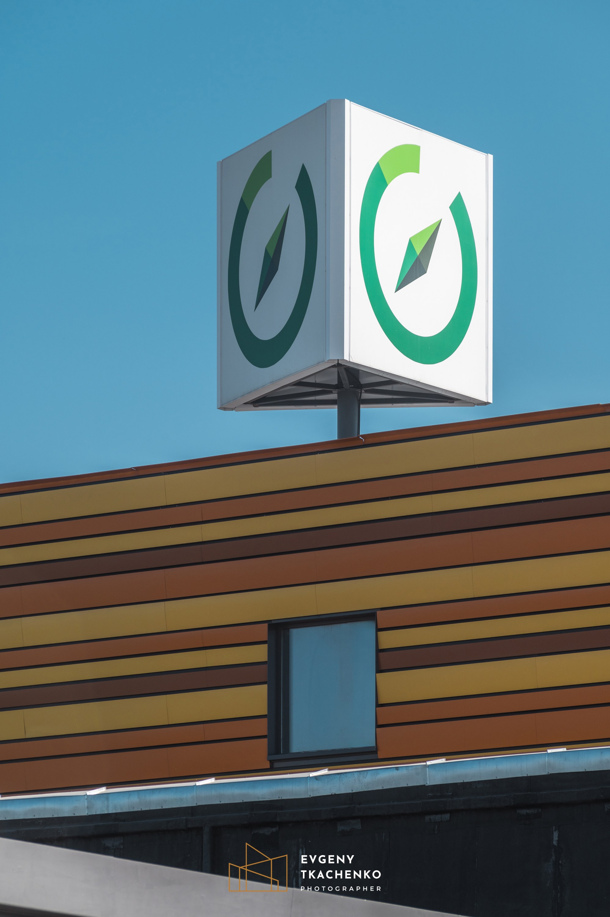 АЗС Compass. Архитектурный и интерьерный фотограф в Казахстане