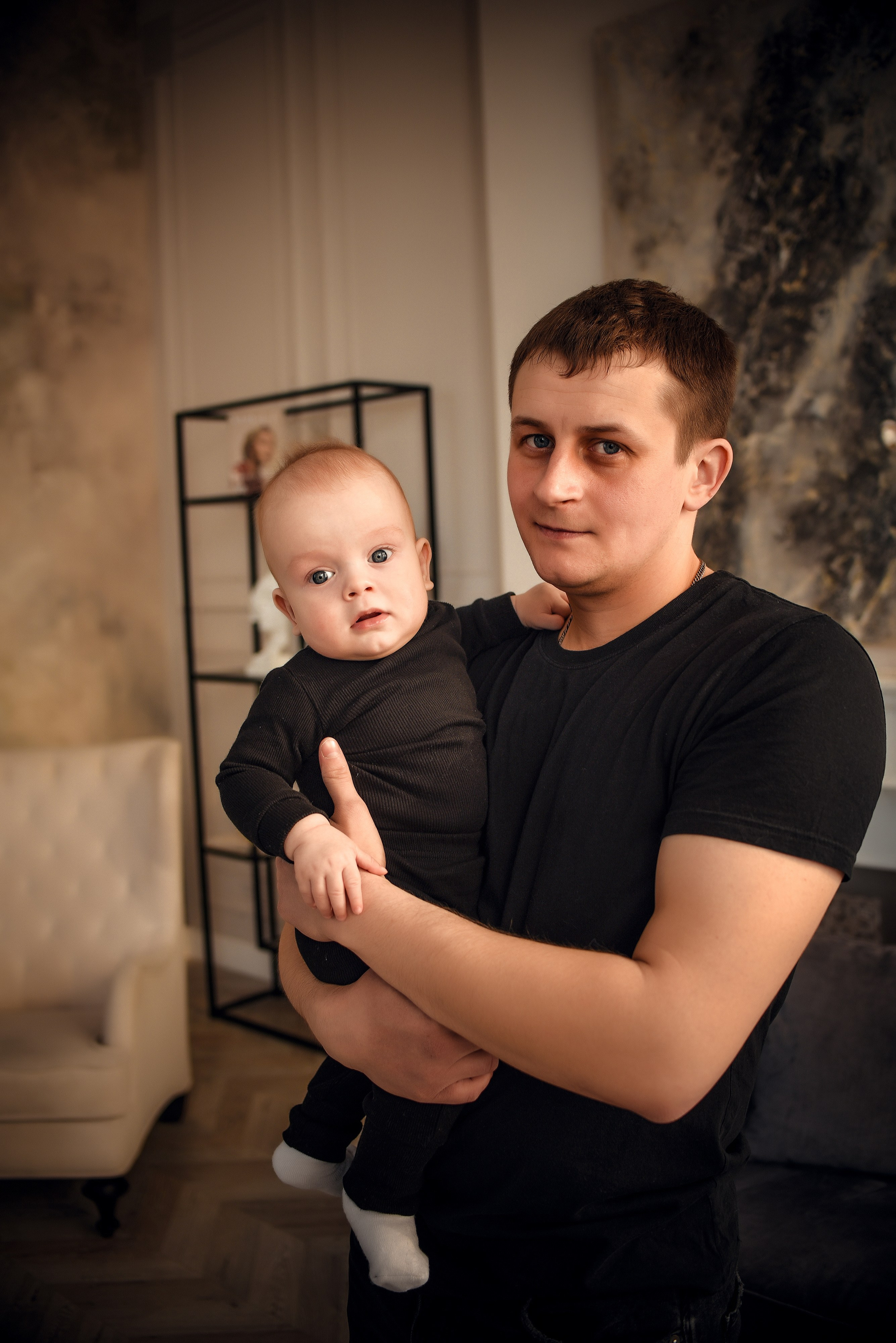 Семейная студийная фотосессия 3. Свадебный, семейный, детский, контент фотограф в Омске Максим Ильин