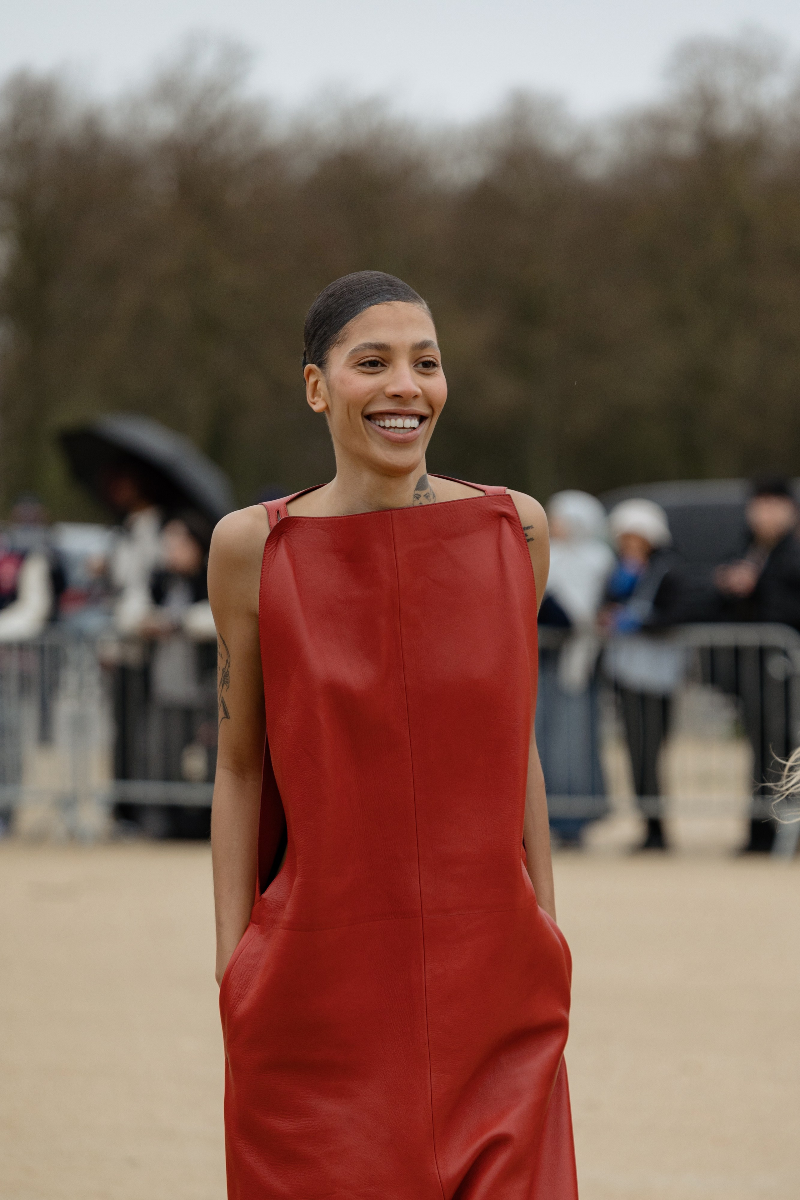 LOEWE PFW WOMENSWEAR FALL-WINTER 24/25. Photographer in Milan Ivan Goncharov