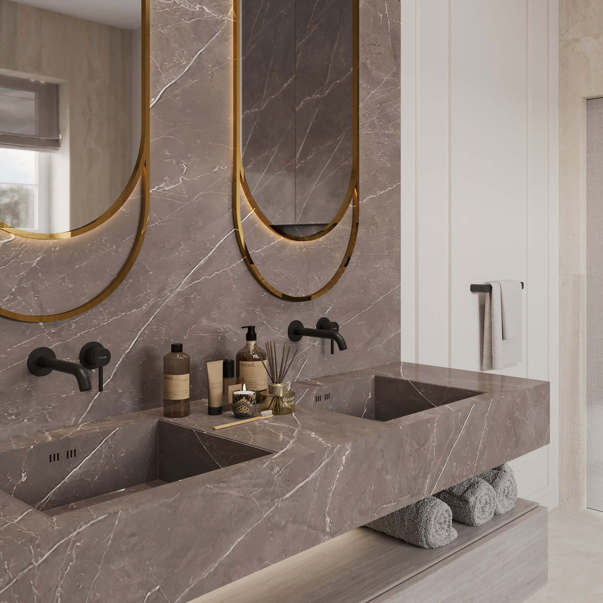 Второй этаж 2-х этажного дома. Интерьерный 3Д Визуализатор Маргарита Оберемко