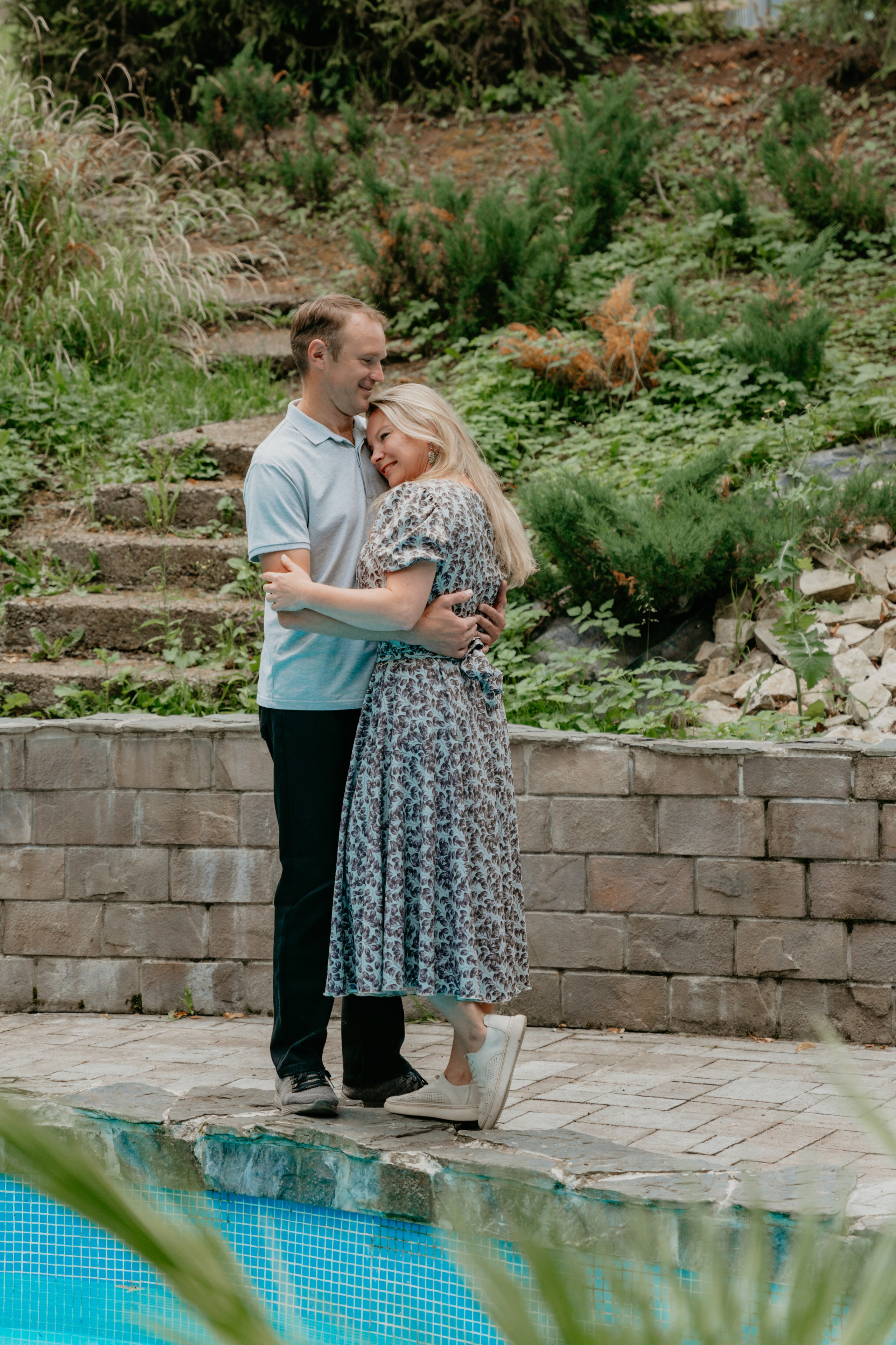 В ботаническом саду на день рождения бабушки