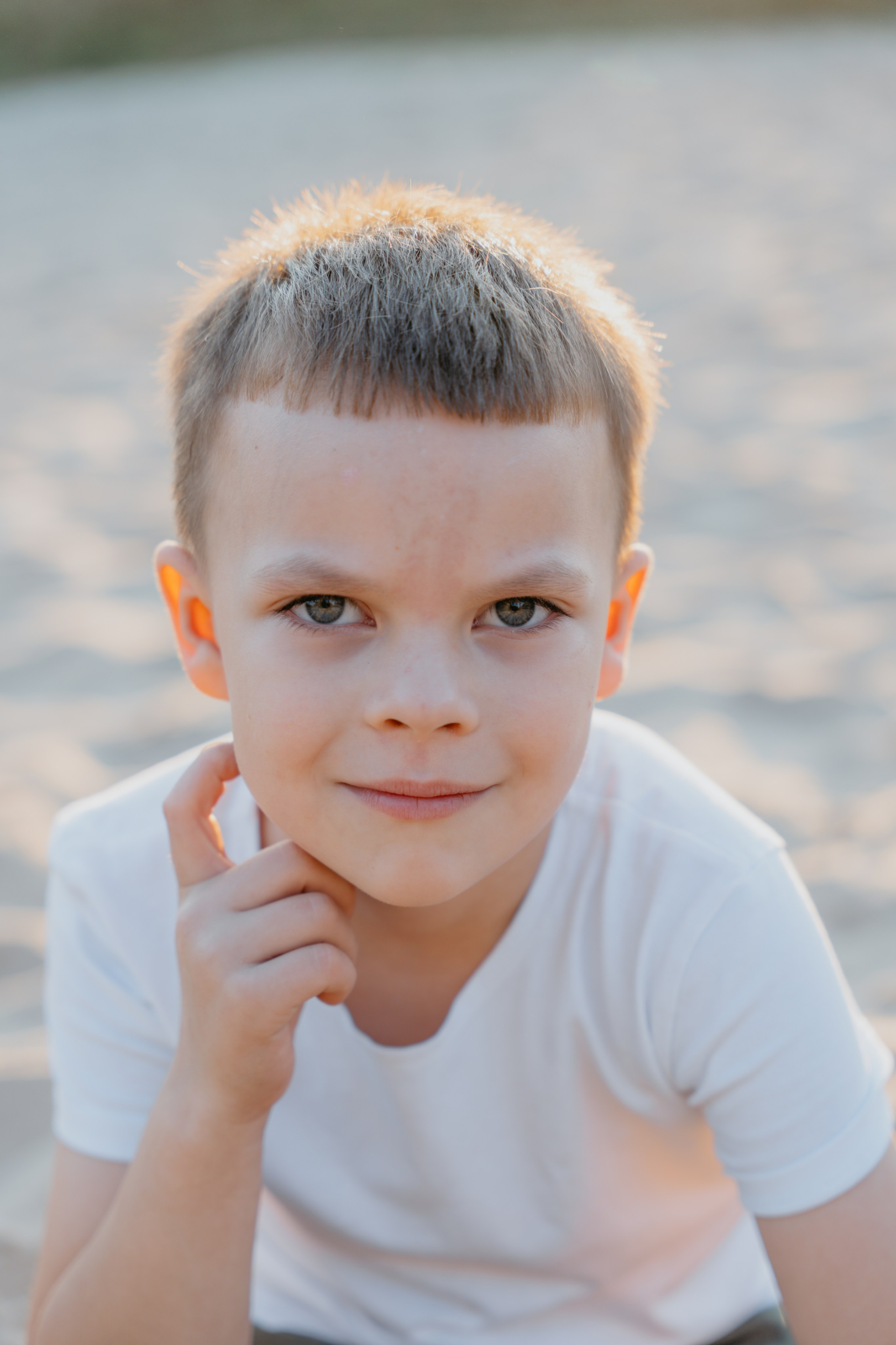 Осенние краски в закате солнца