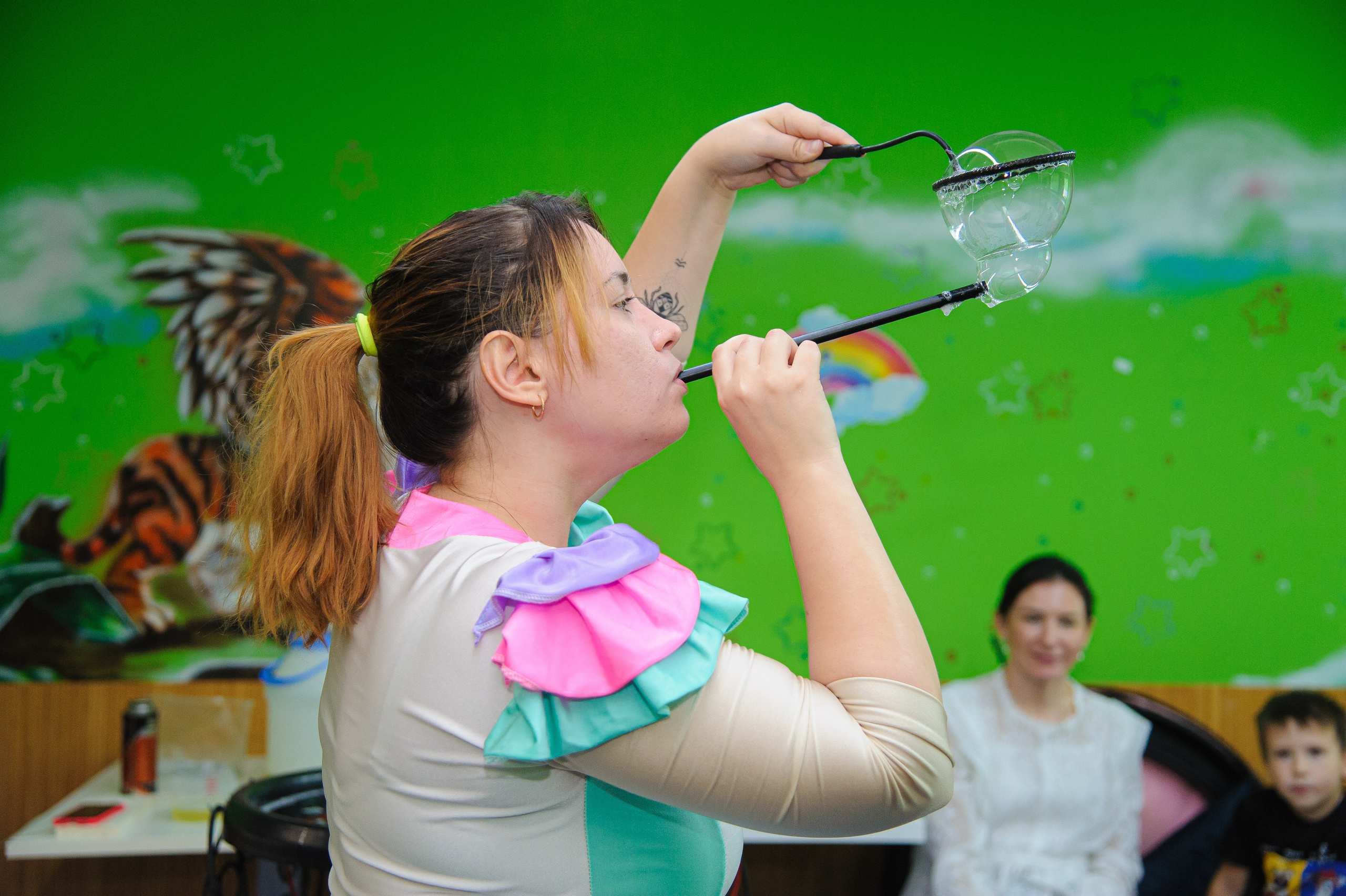 Шоу мыльных пузырей. Наталия Март | Фотограф СПб