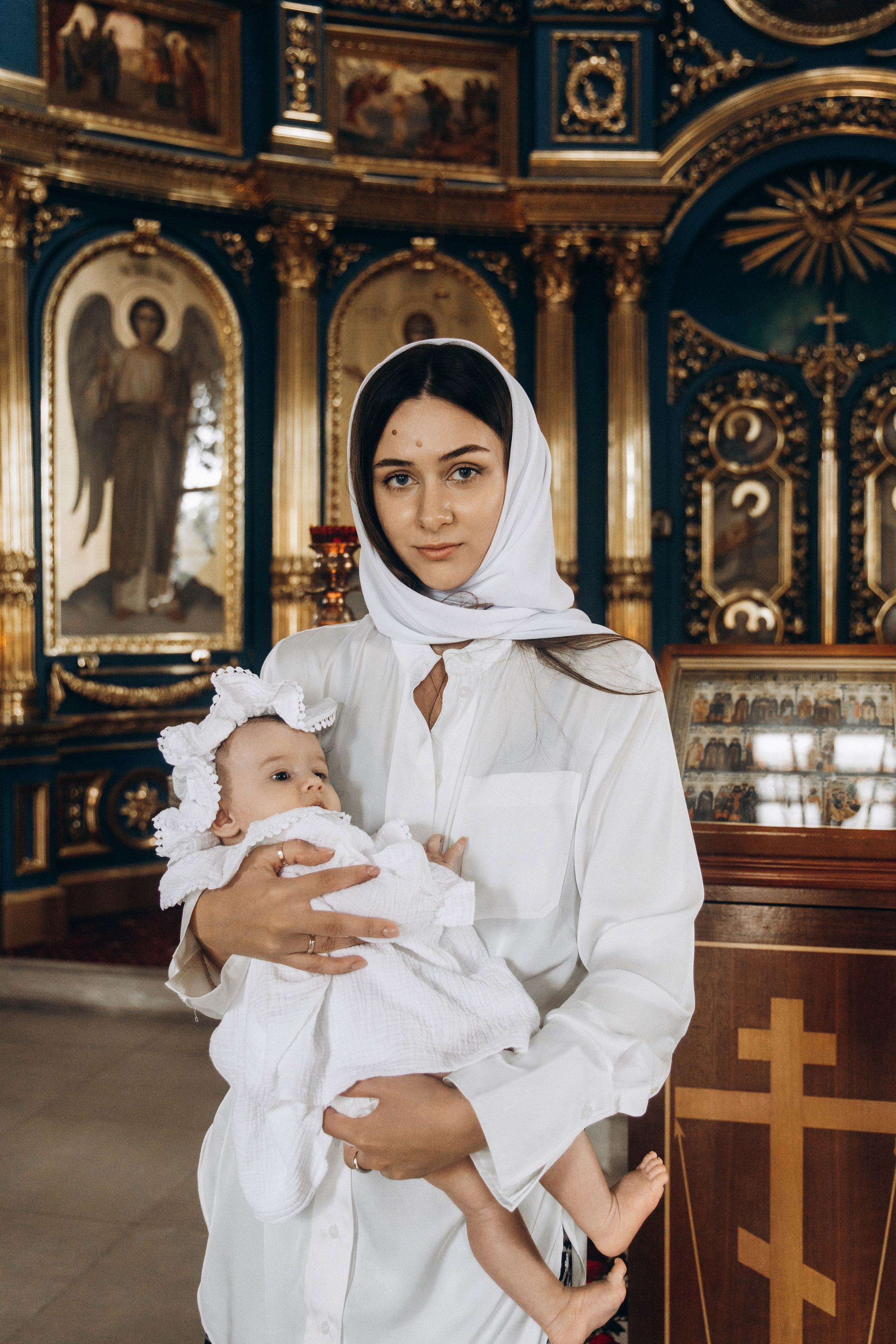 КРЕЩЕНИЕ. Фотосессия новорожденных в Москве и Московской области