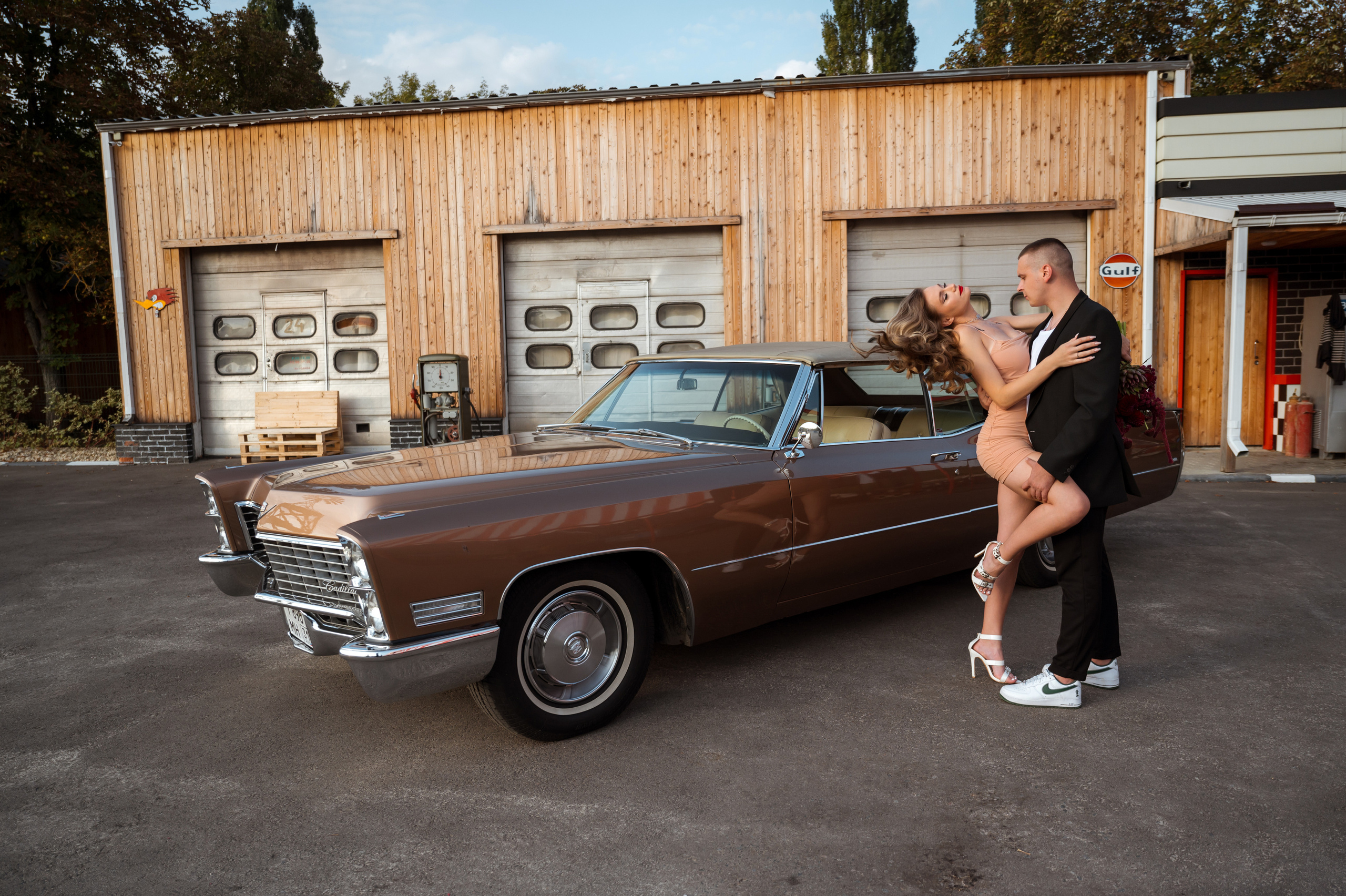 Кадиллак и свадьба без белого платья. Свадебный и портретный фотограф в Белгороде Олеся Гавшина