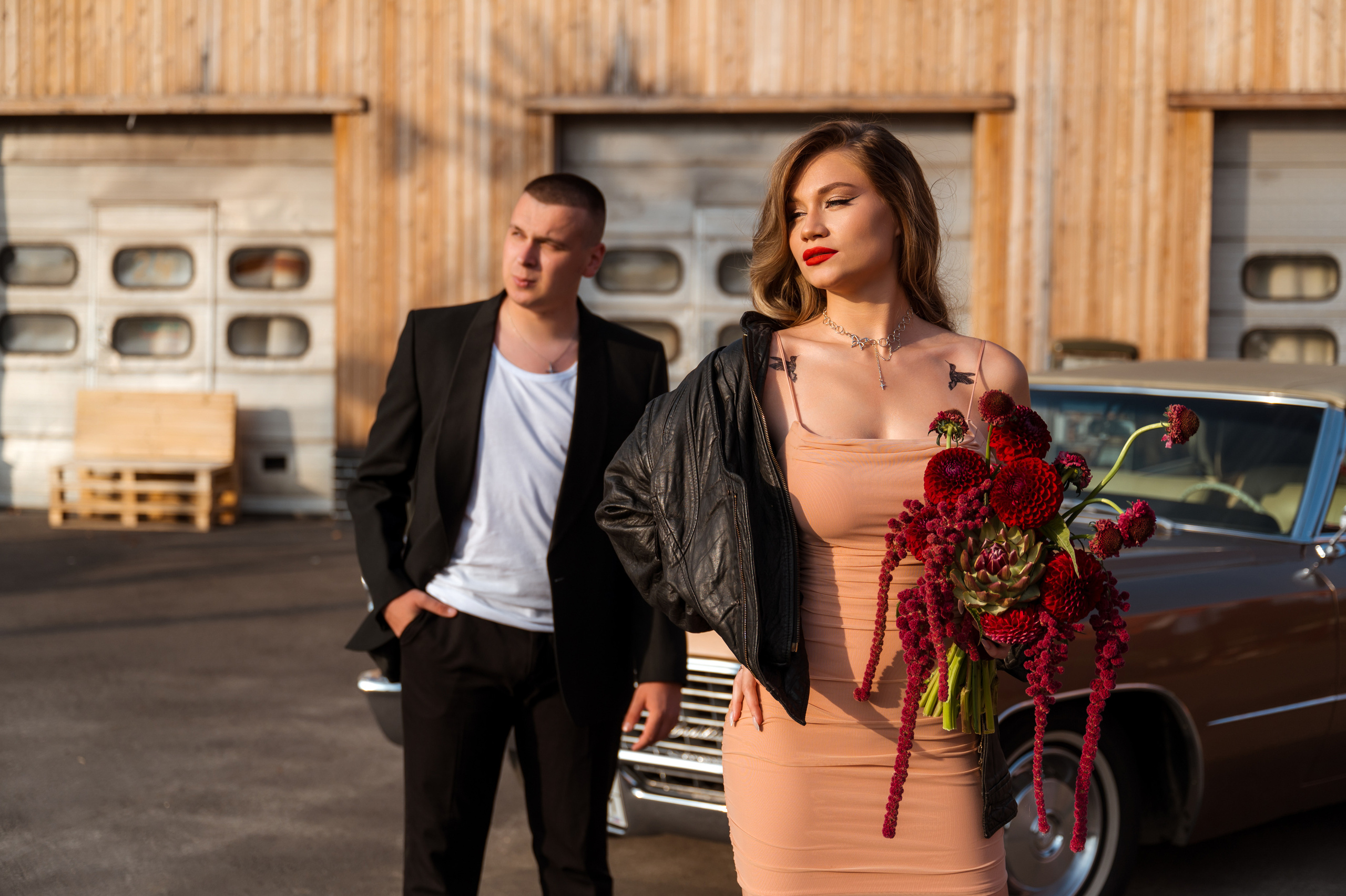 Кадиллак и свадьба без белого платья. Свадебный и портретный фотограф в Белгороде Олеся Гавшина