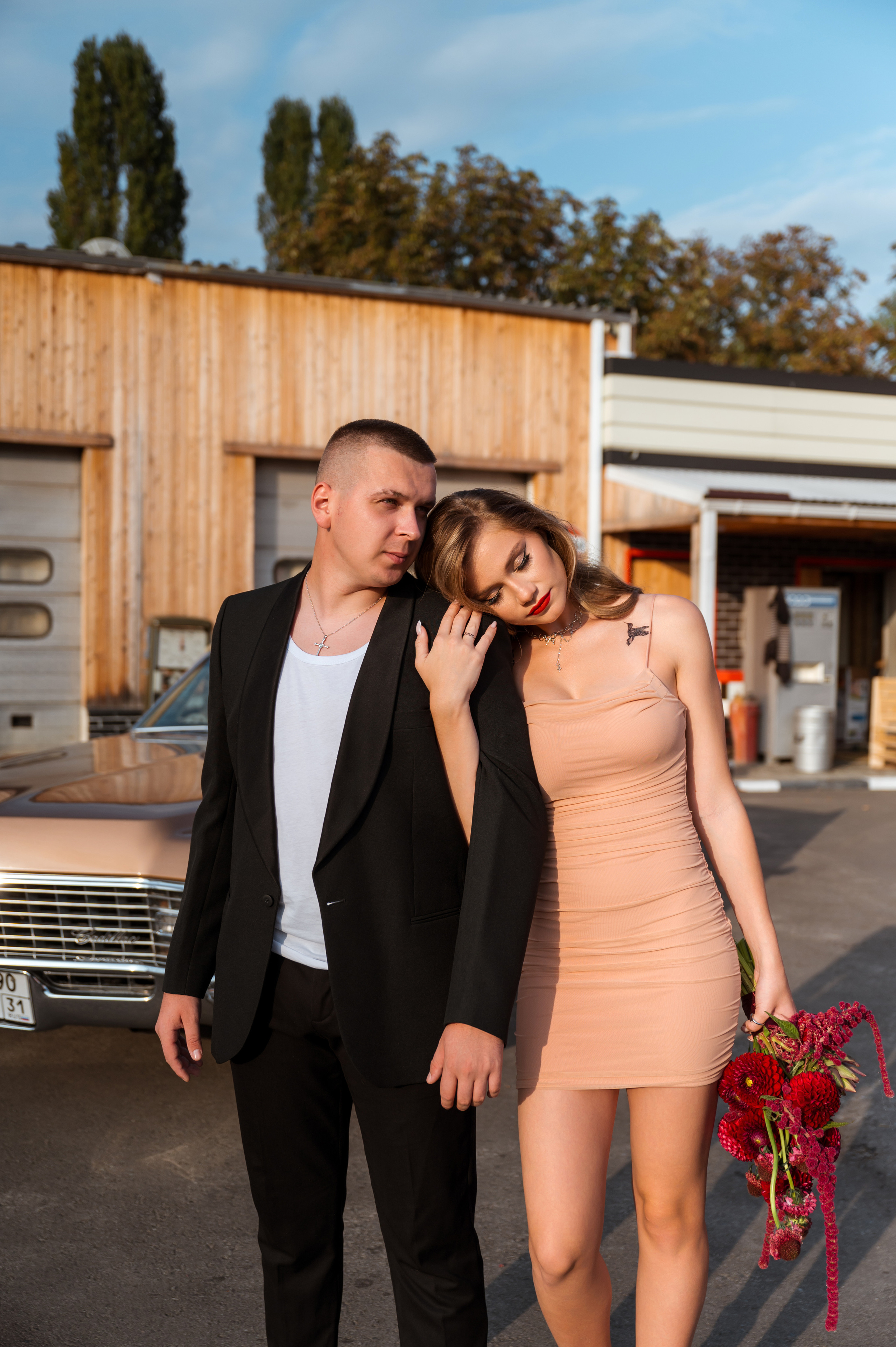 Кадиллак и свадьба без белого платья. Свадебный и портретный фотограф в Белгороде Олеся Гавшина