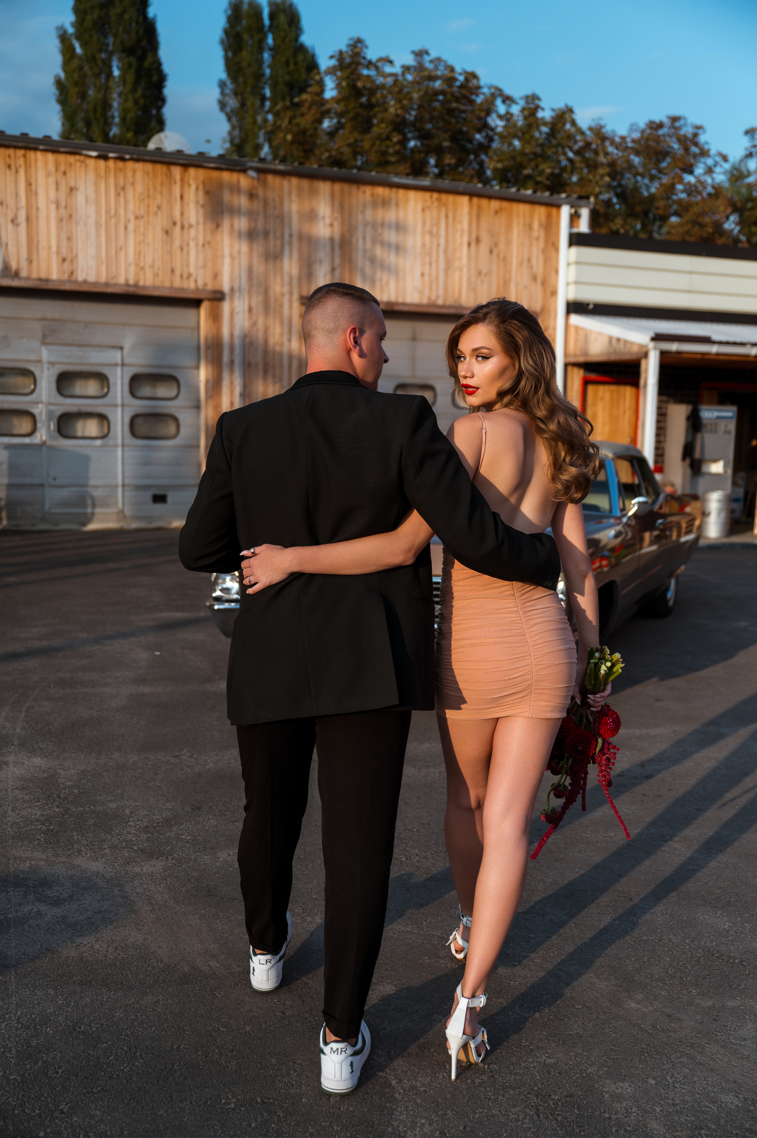 Кадиллак и свадьба без белого платья. Свадебный и портретный фотограф в Белгороде Олеся Гавшина