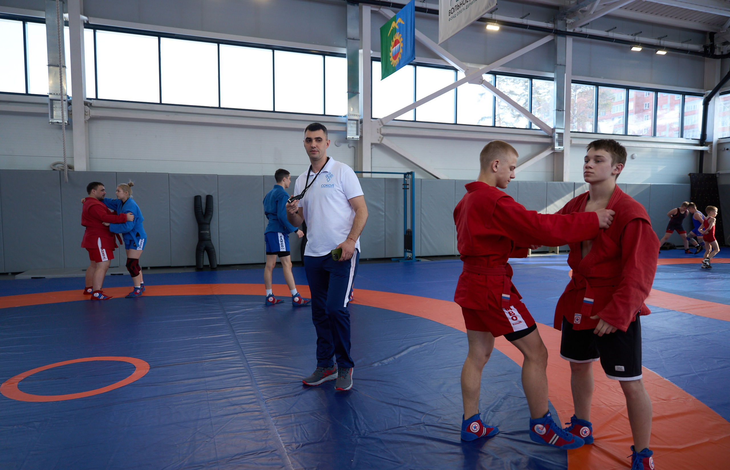 Открытие центров спортивных единоборств «Сокол» Красноярск/Дивногорск. Александр Сазонов Красноярск