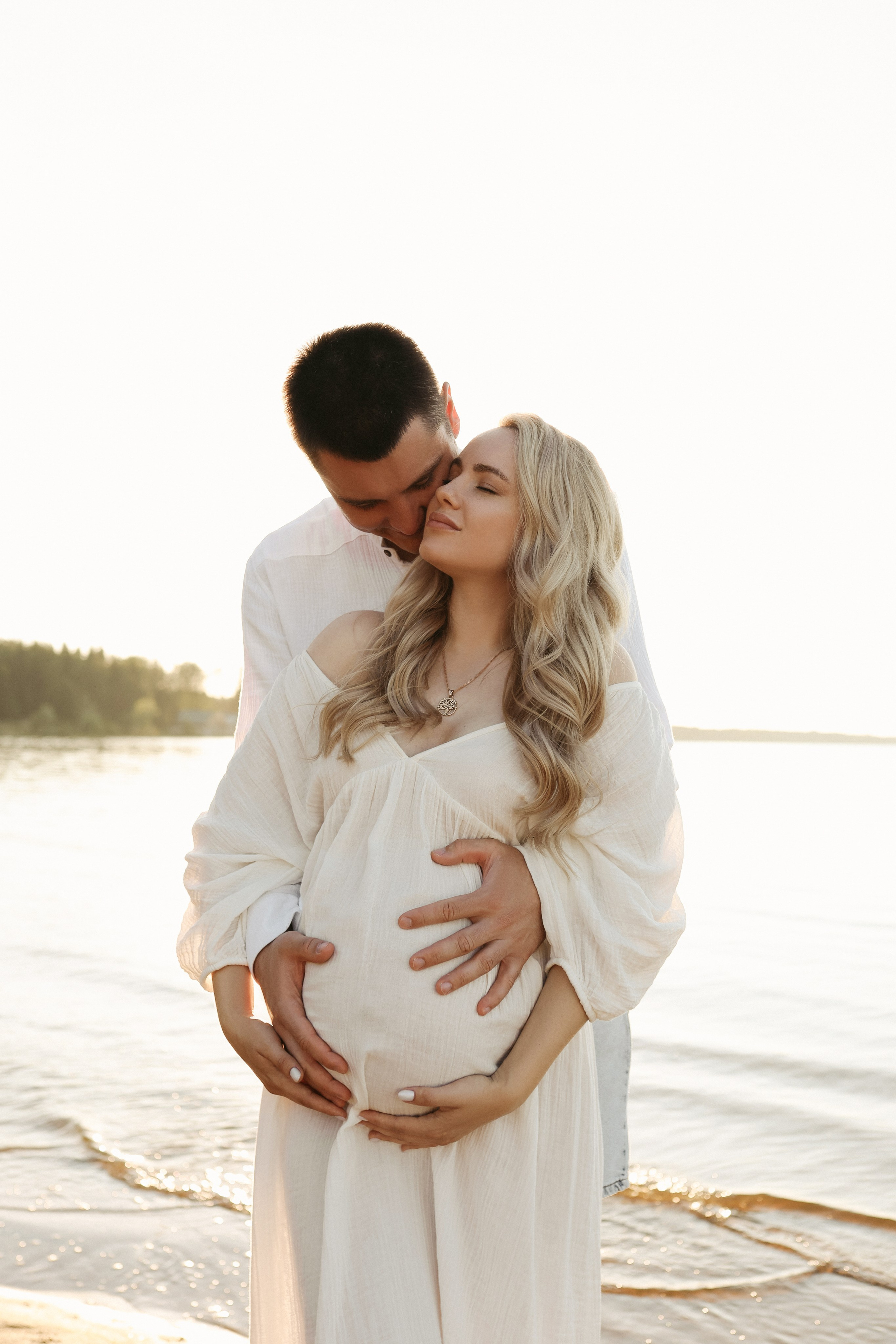 Беременность на берегу. Дьячкова Мария фотограф