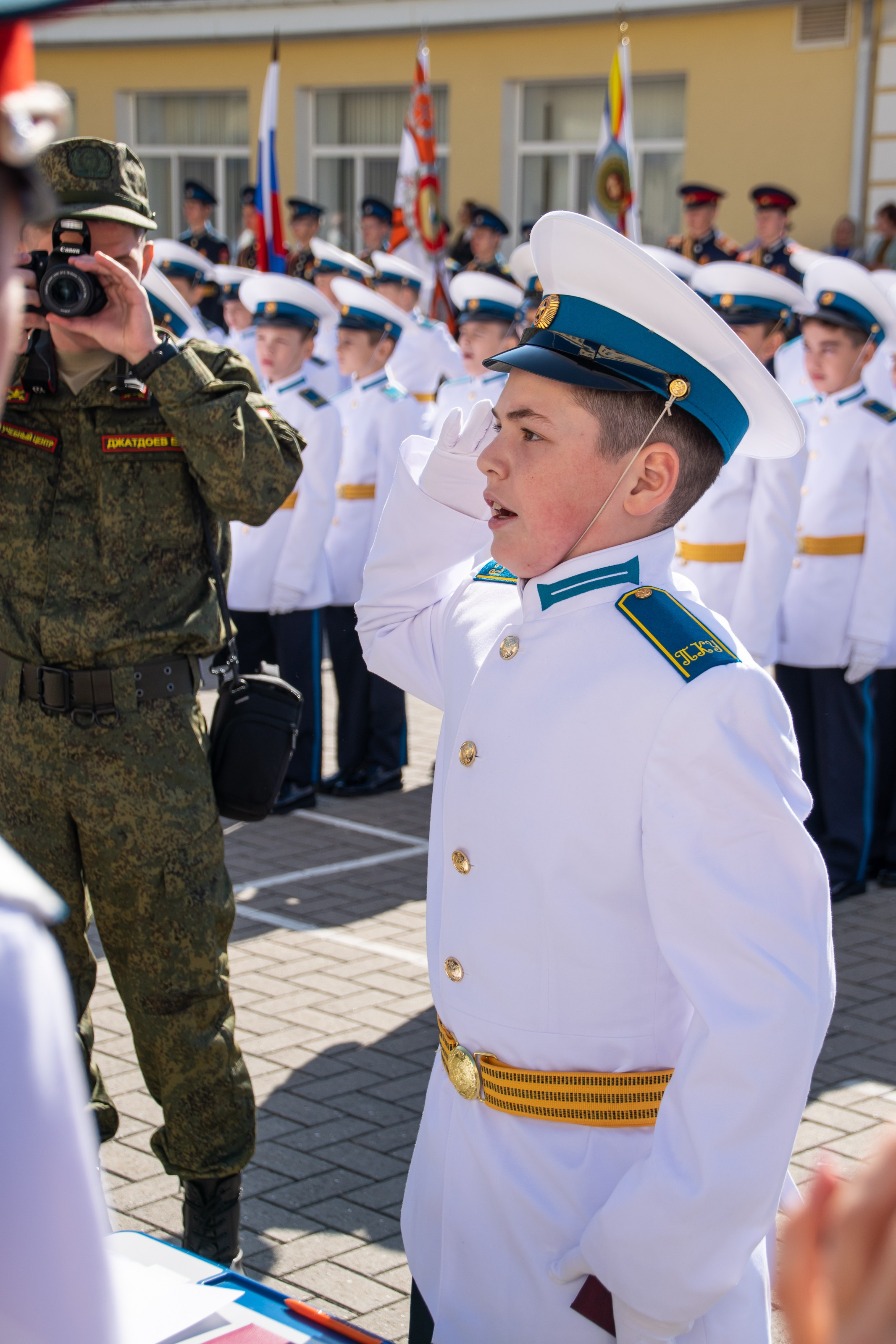 Присяга в кадетском училище. Репортажный фотограф в Ставрополе