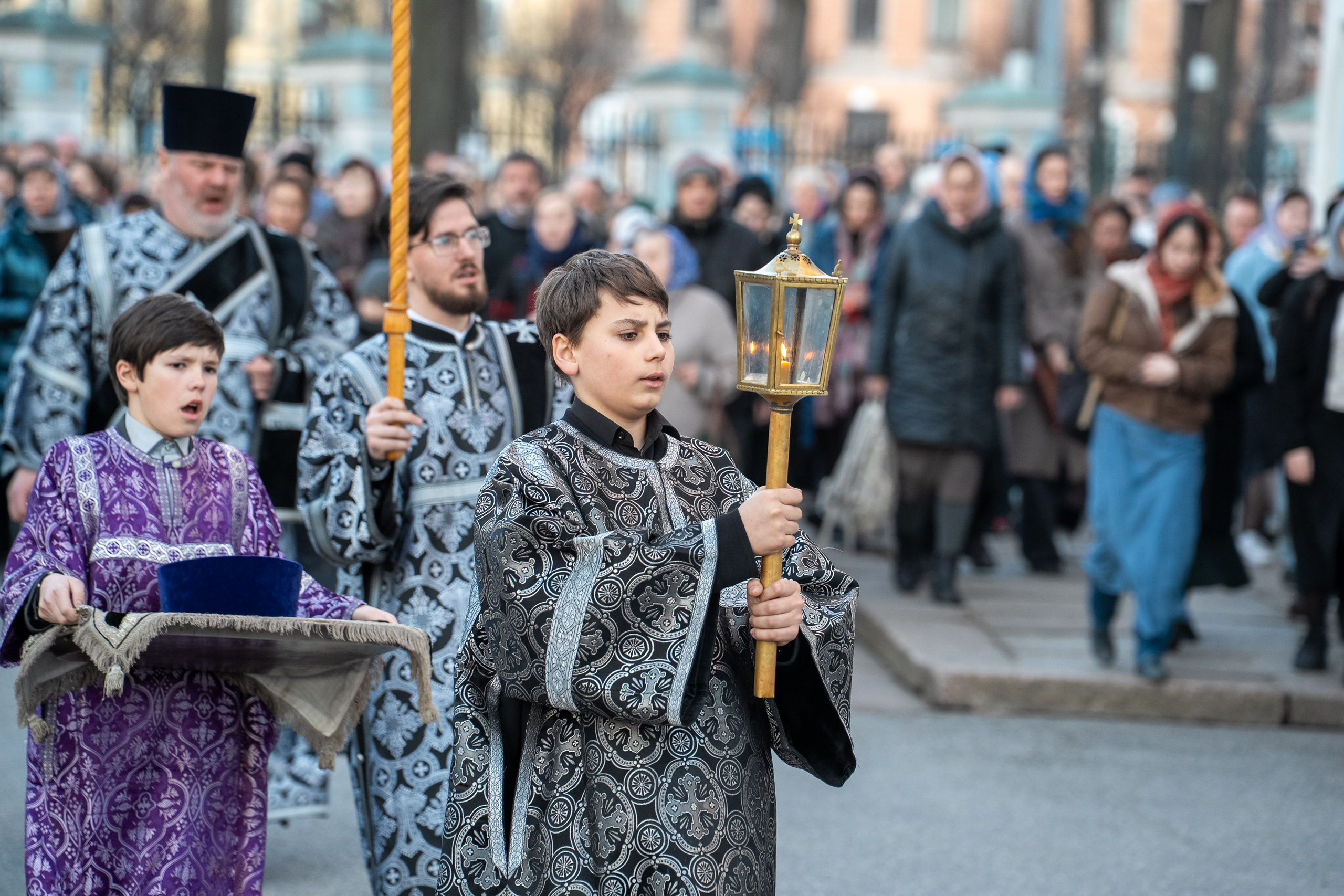 Великая пятница. Утреня с великим славословием. Чин погребения Спасителя. НИКОЛО-БОГОЯВЛЕНСКИЙ МОРСКОЙ СОБОР