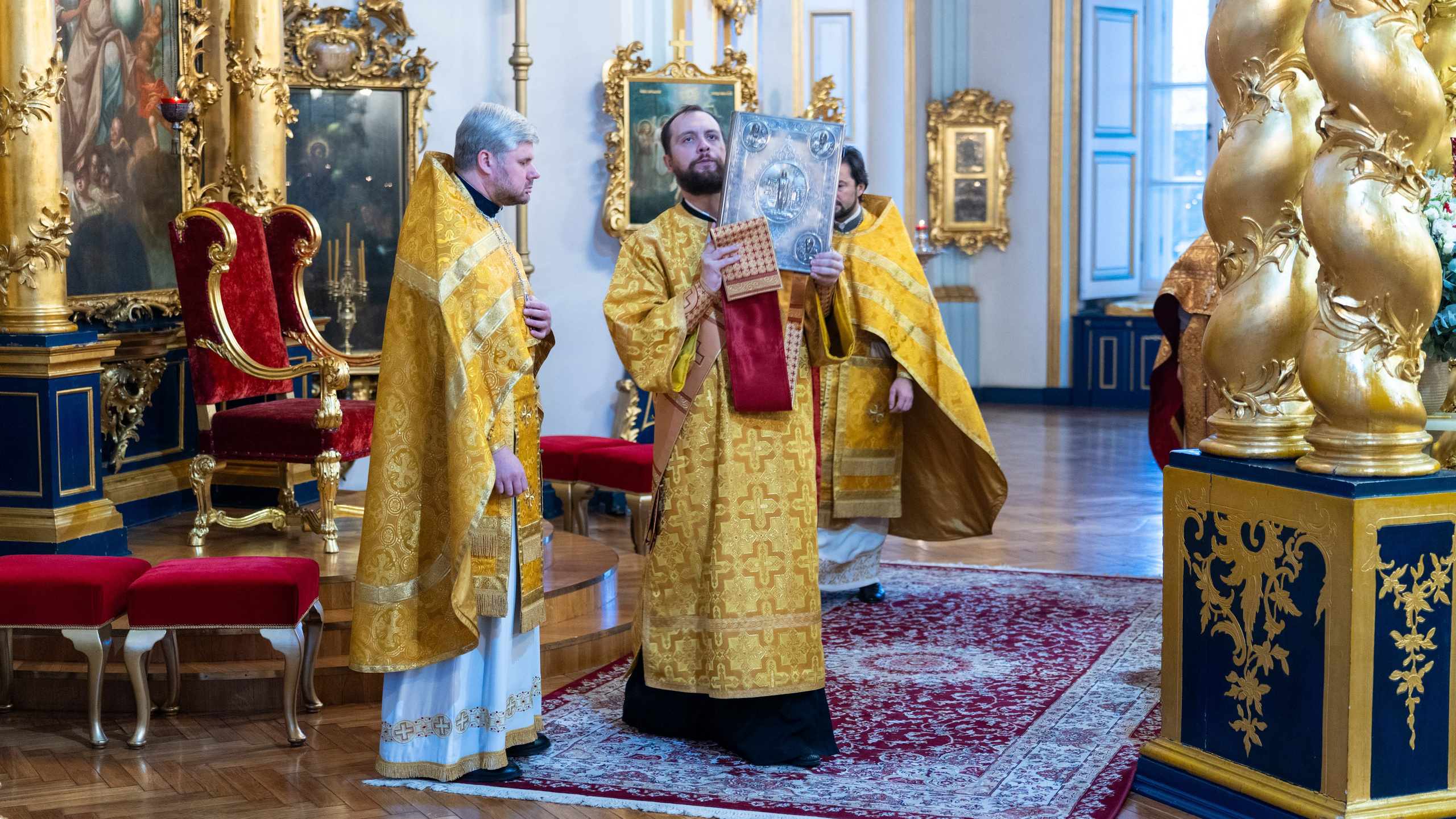 Неделя 24-я по Пятидесятнице. Апп. от 70-ти Ераста, Олимпа, Родиона, Сосипатра, Куарта (Кварта) и Тертия. Мч. Ореста врача. НИКОЛО-БОГОЯВЛЕНСКИЙ МОРСКОЙ СОБОР