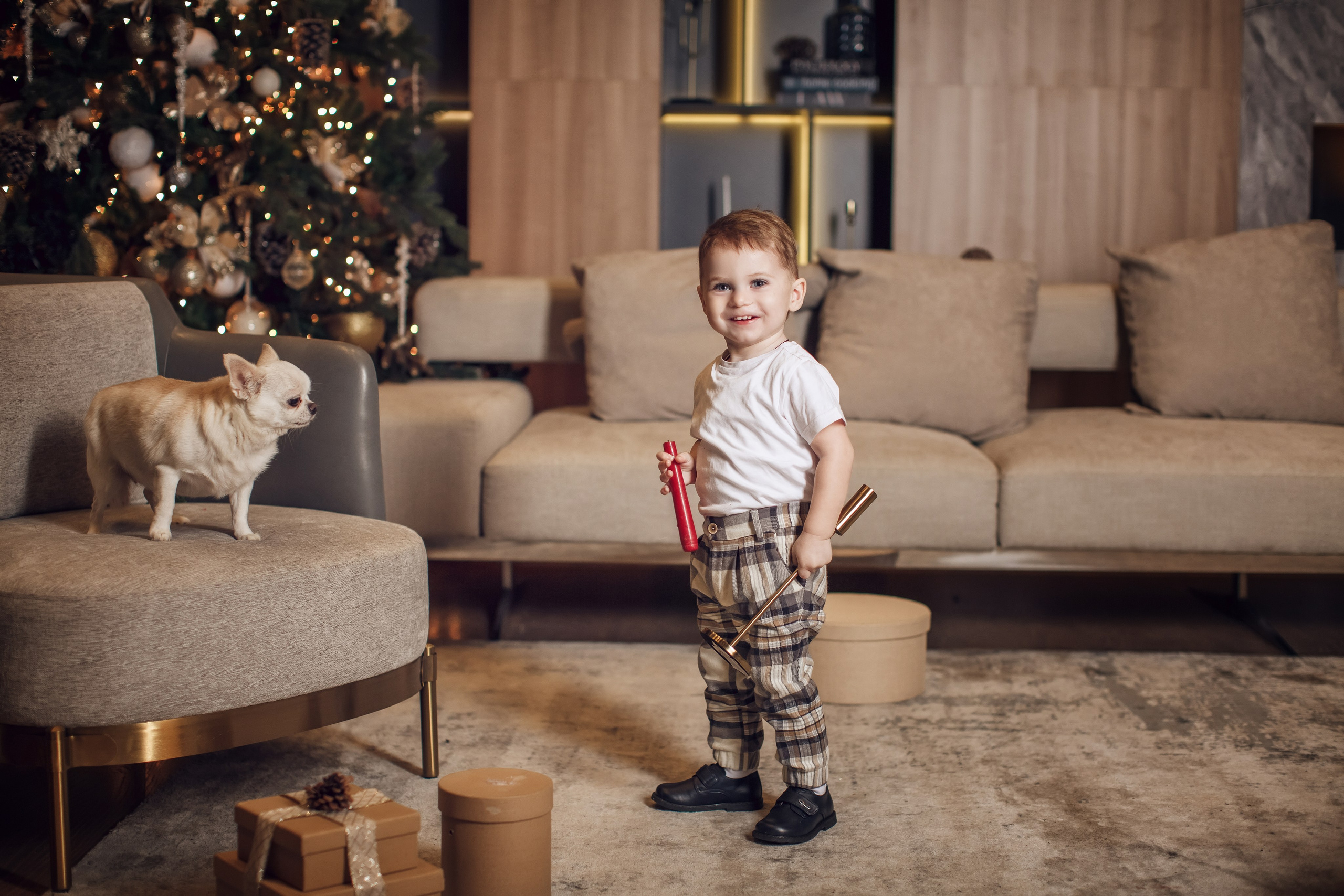 Олеся и Ярослав. Фотограф на Крещение, семейный фотограф в Москве