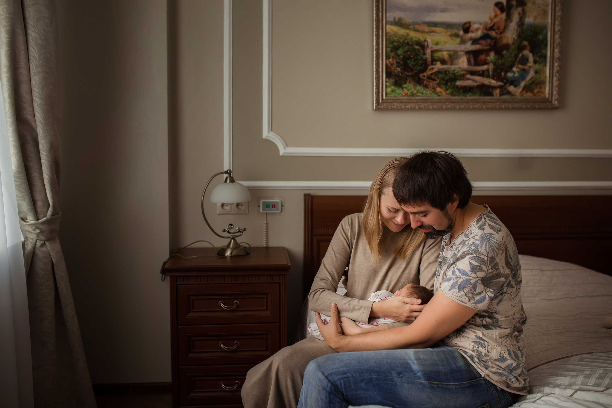 Выписка Эмилии. Фотограф на Крещение, семейный фотограф в Москве