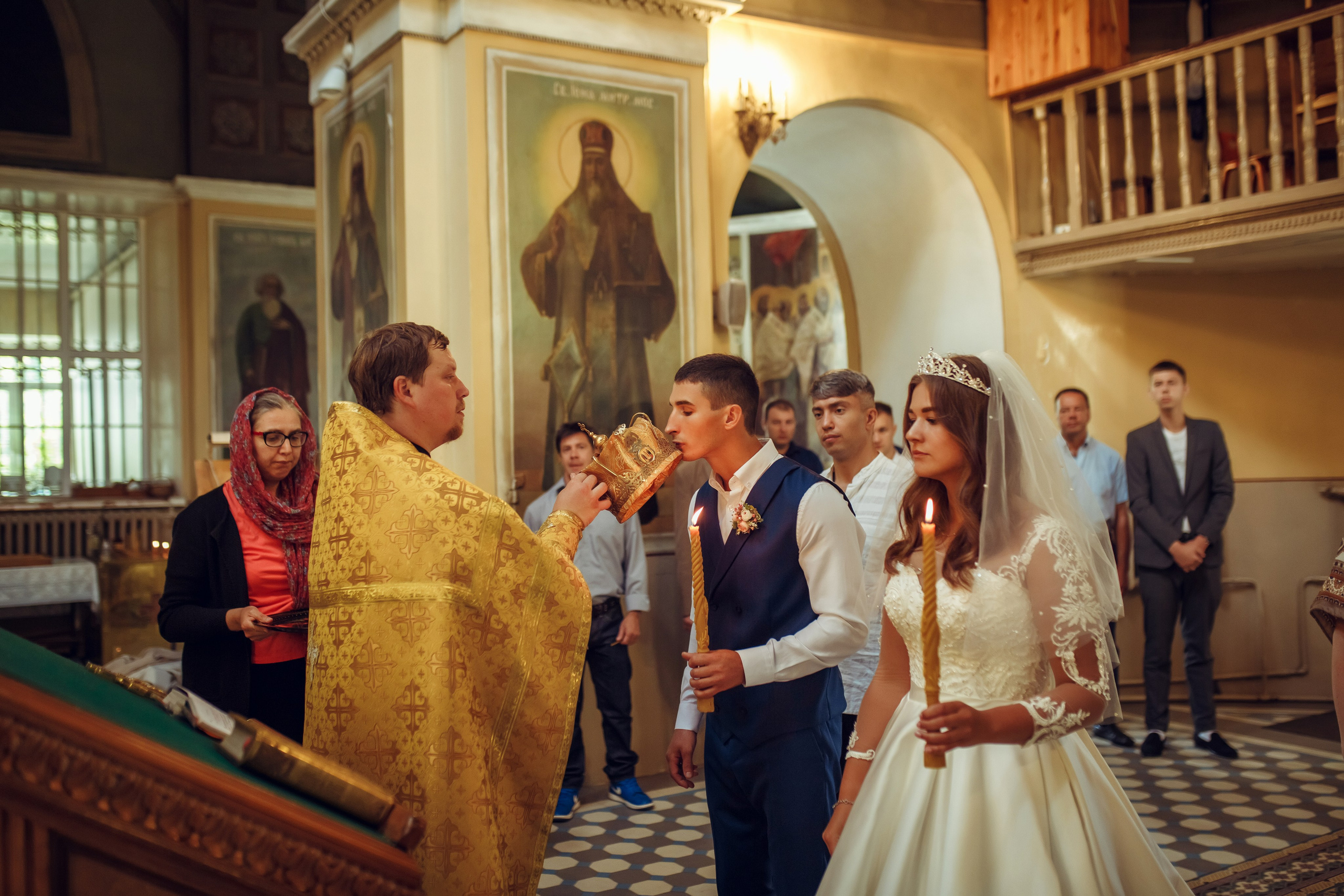 Венчание Яны и Артема. Фотограф на Крещение, семейный фотограф в Москве