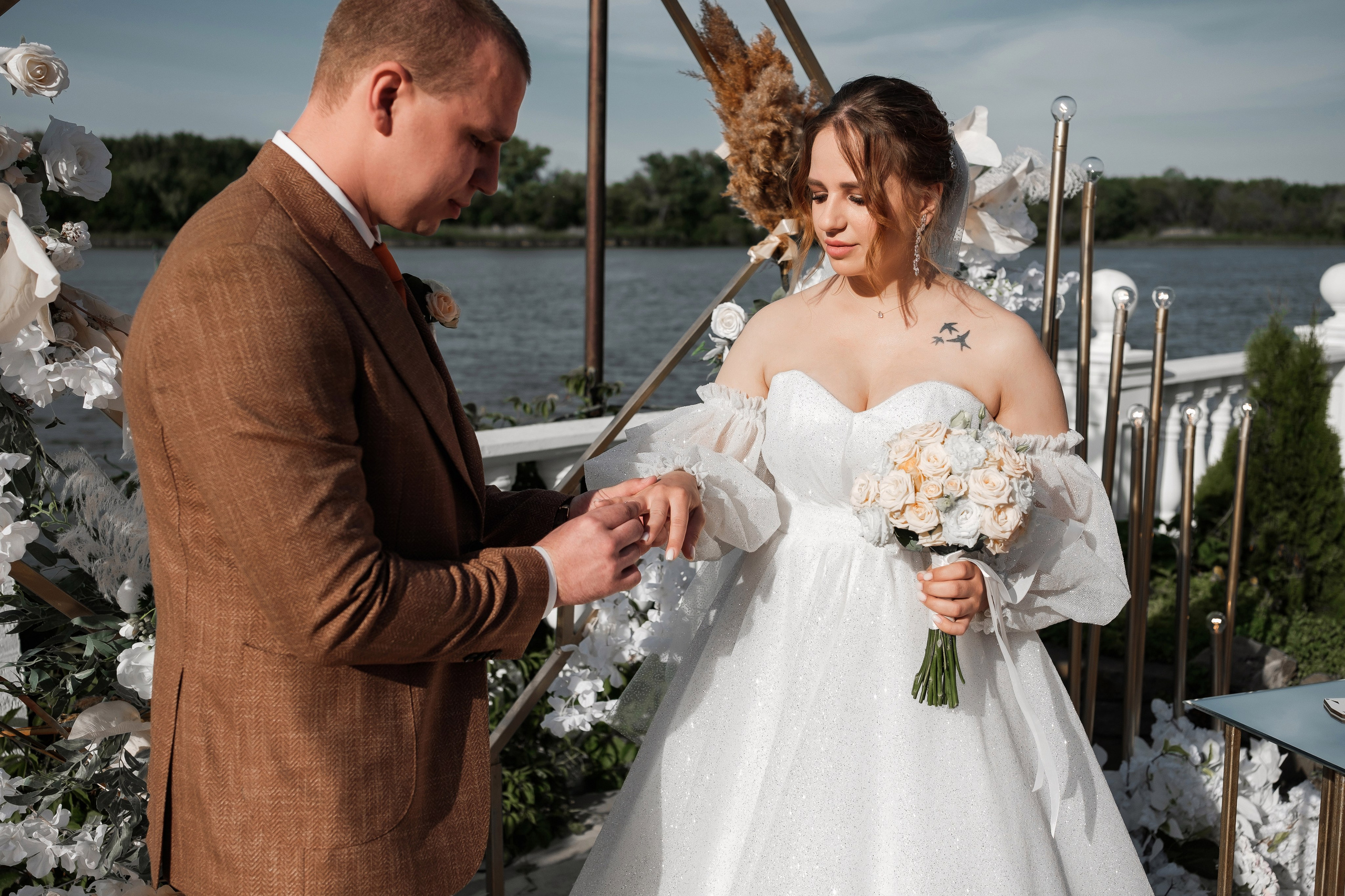 Максим и Дарья. Свадебный фотограф | репортаж | праздники | крещение