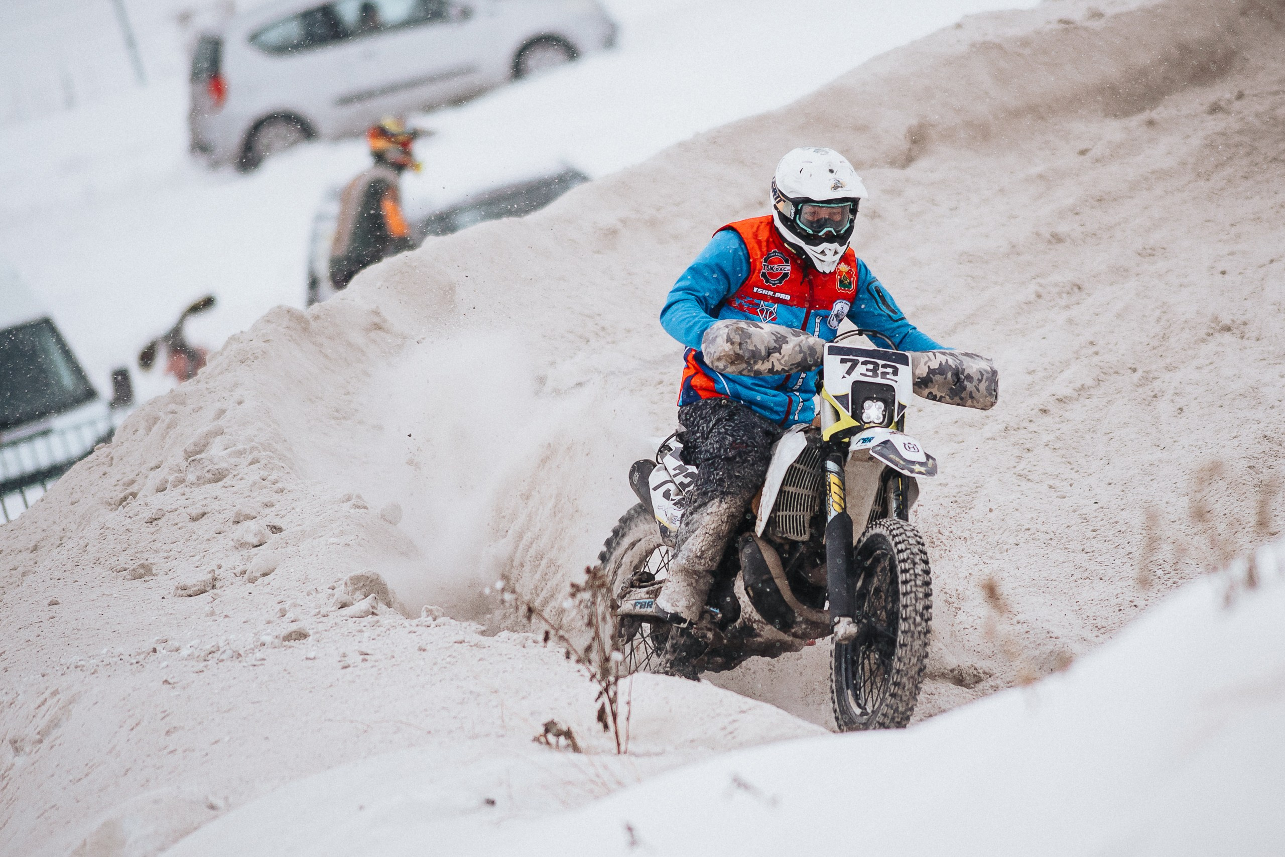 29.12.2024 — Праздничная тренировка на мотоциклетной трассе Люскус. Репортажный фотограф в Кемерово