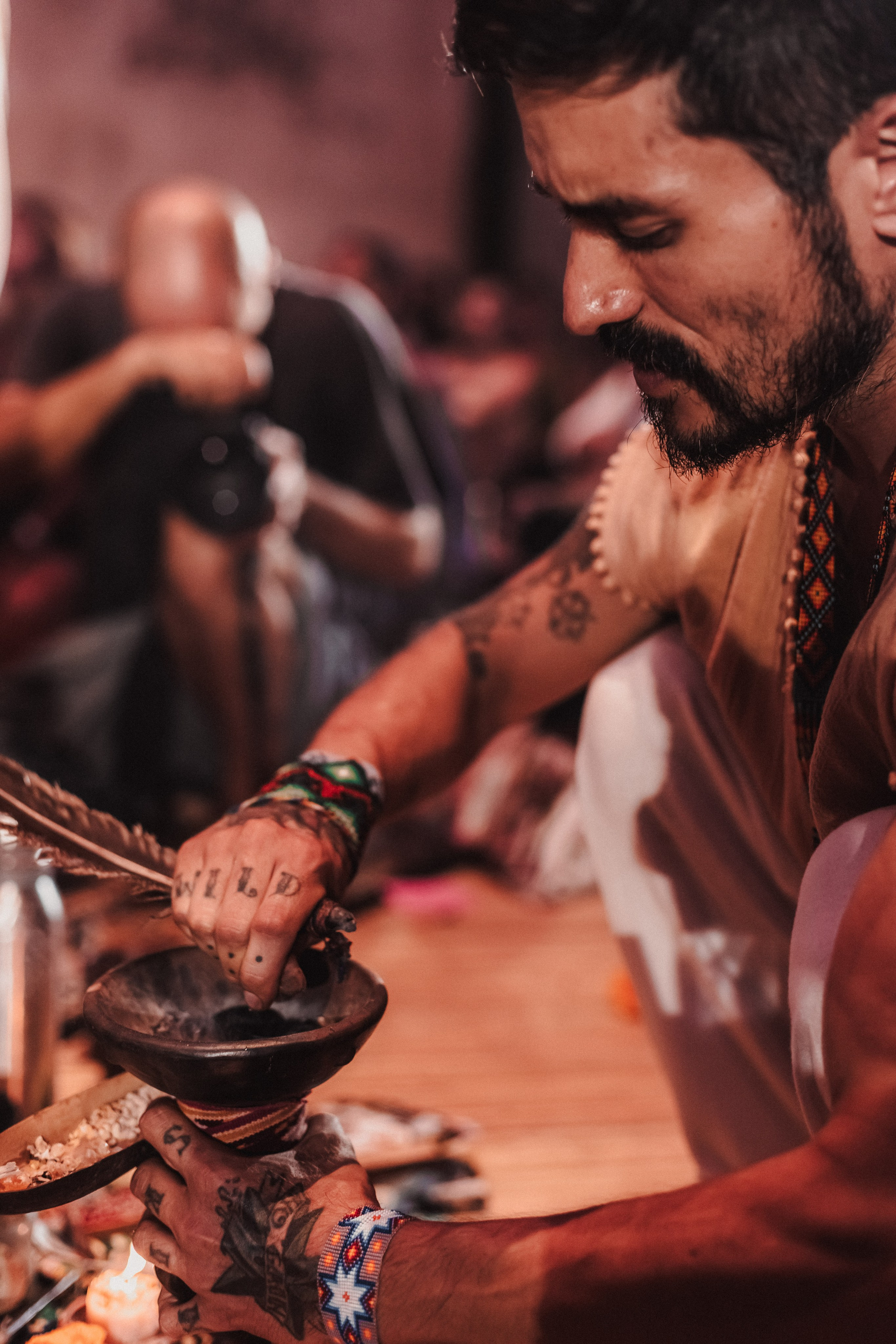 Hanuman Project kirtan at Alchemy march. Mariam Bagdasaryan