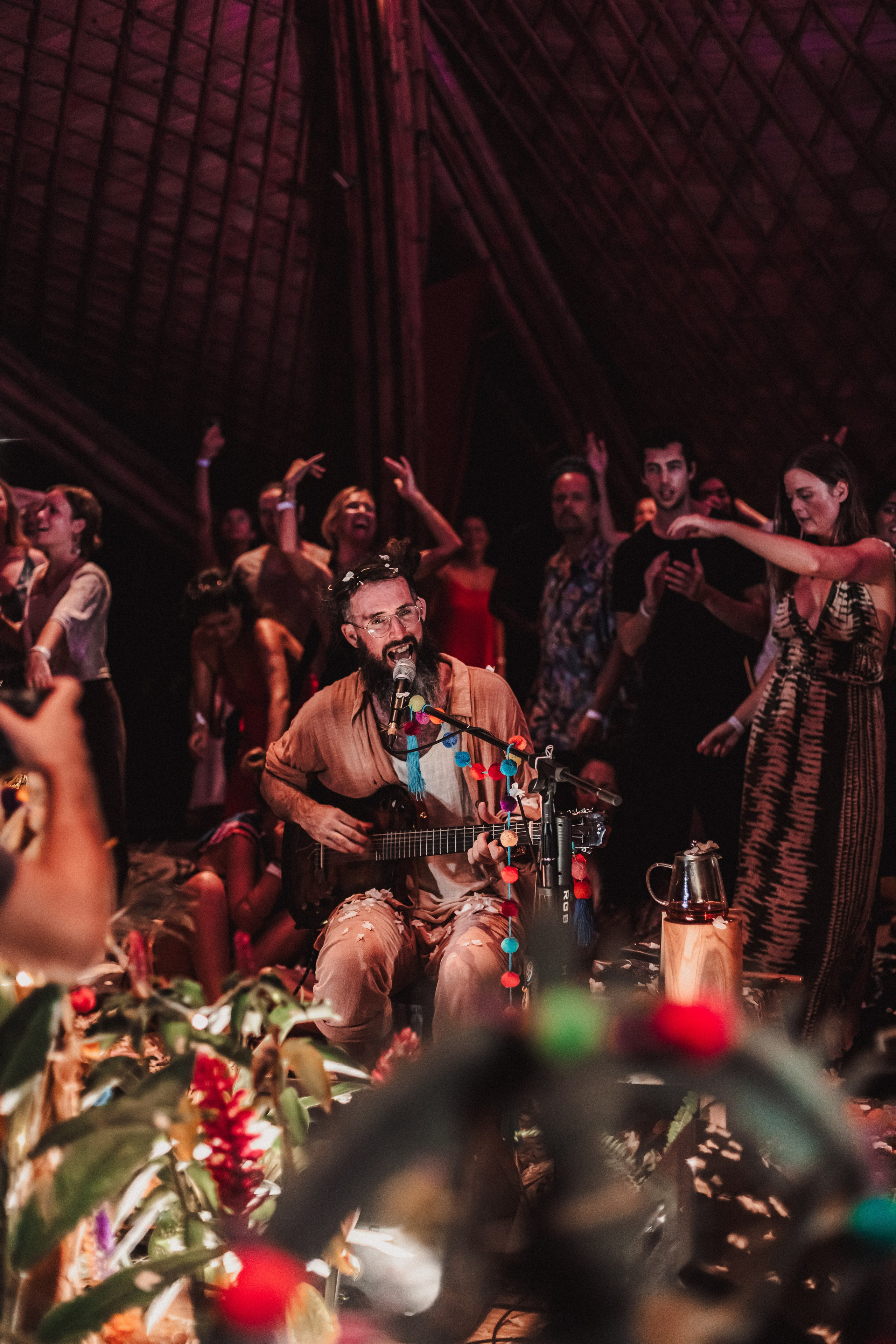 Hanuman Project kirtan at Alchemy march. Mariam Bagdasaryan