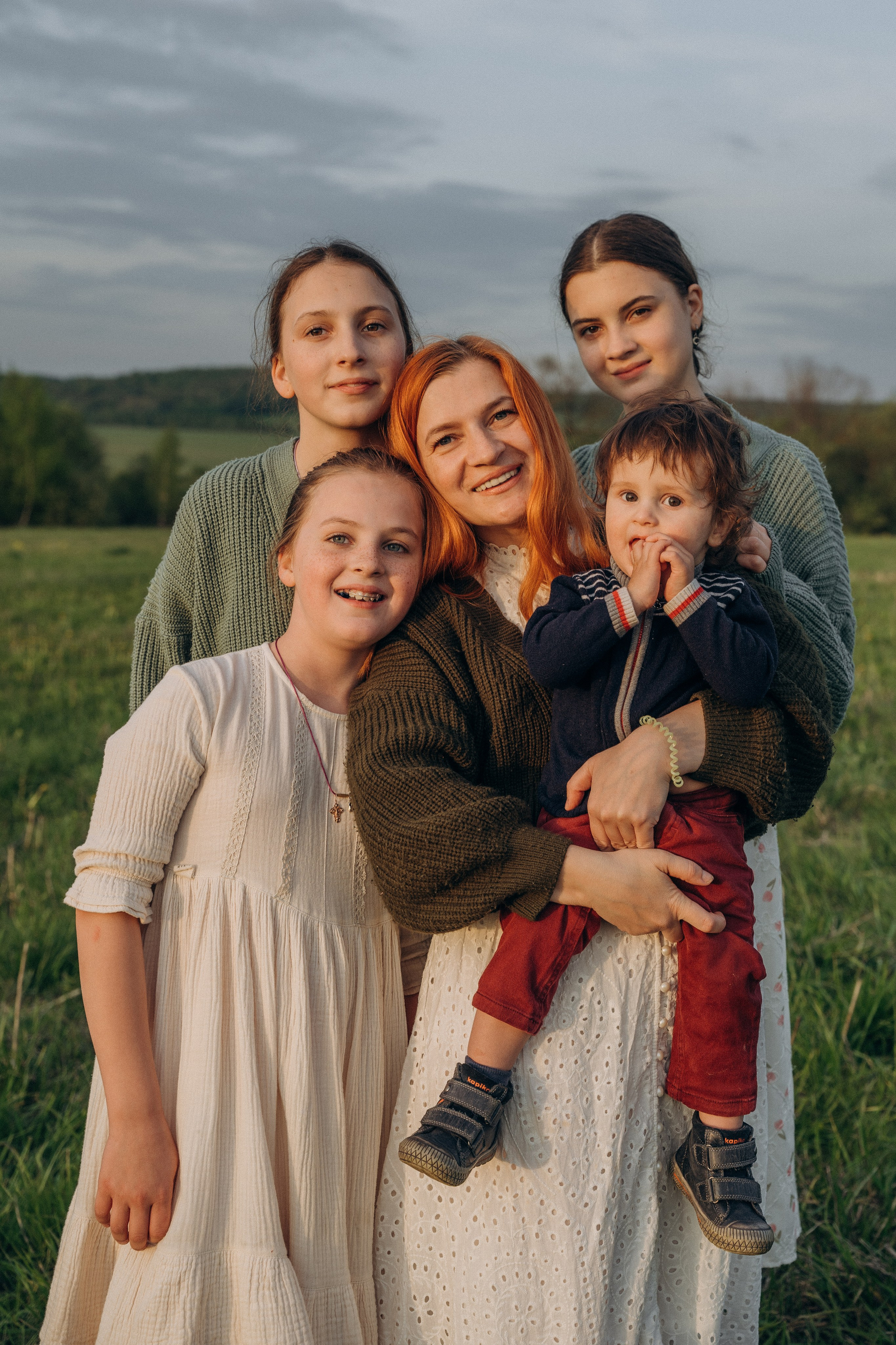 Семья Коломиных. Семейный фотограф в Клину и Москве Елена Храпунова